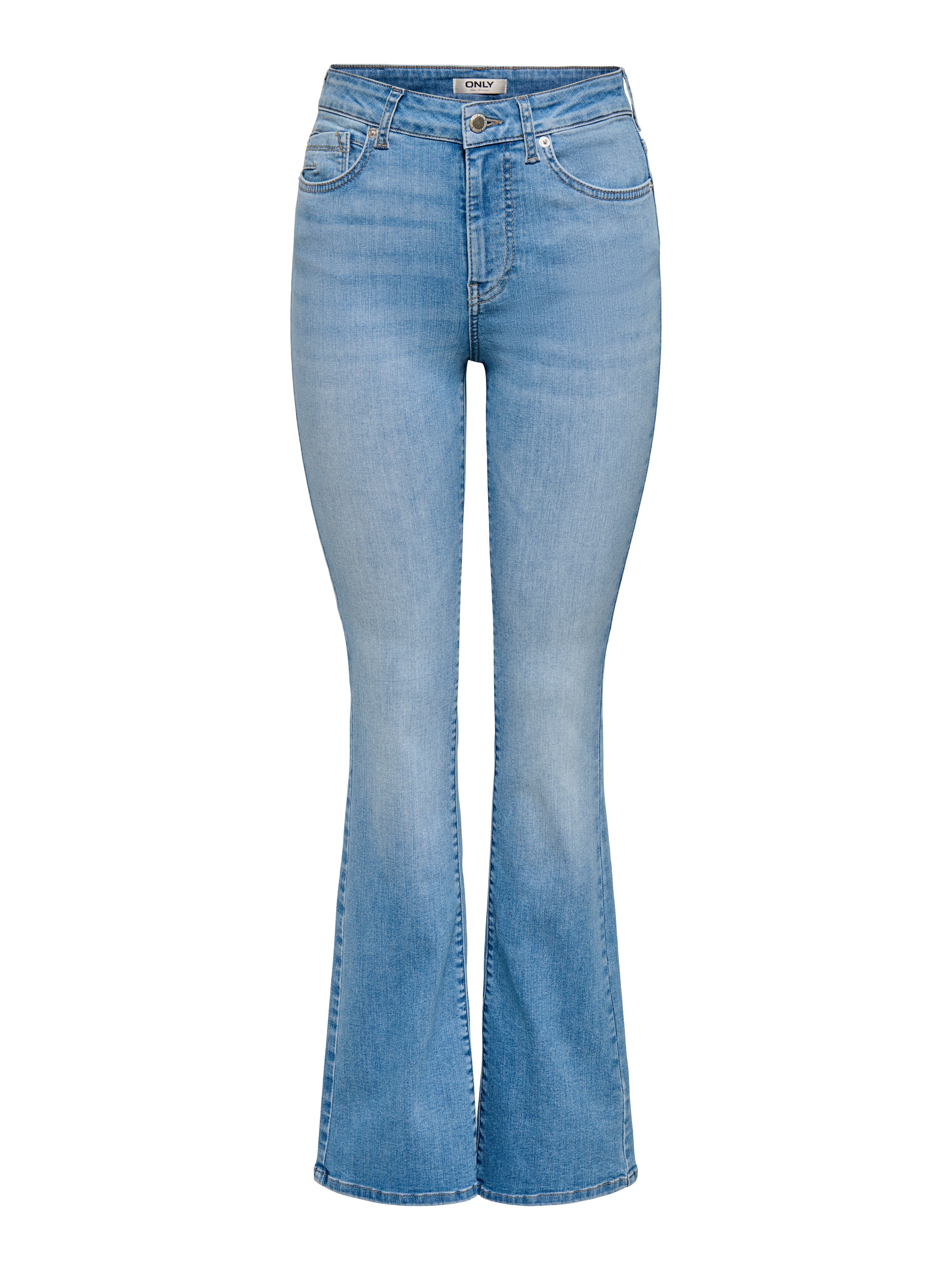 ONLY Bootcut-Jeans »ONLRAYNA HW SLM FLARED DNM REA281« Baumwollmischung, high waist