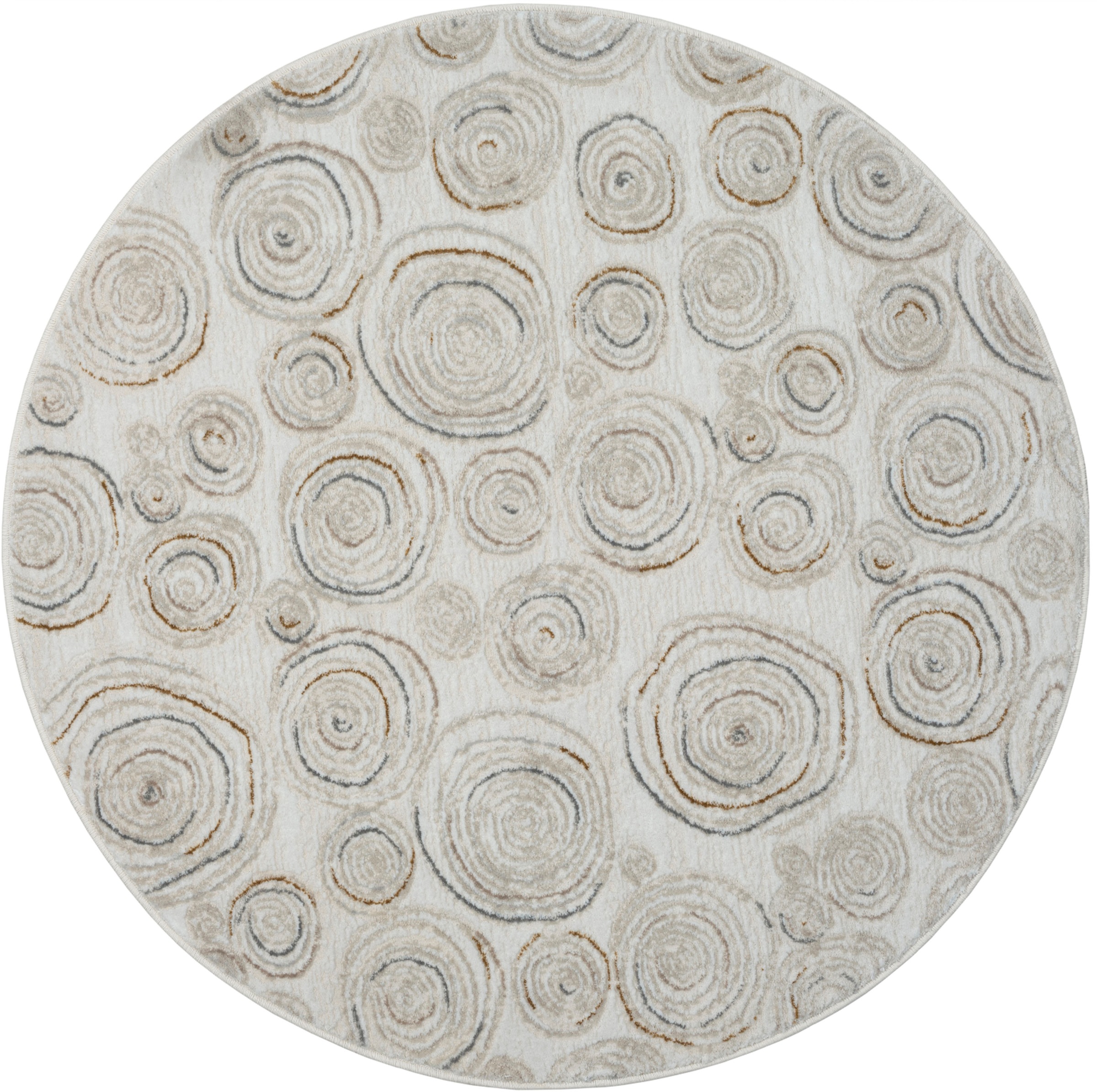 Myflair Möbel & Accessoires Teppich "My Style" rund 10 mm Höhe Kurzflor, Sc günstig online kaufen