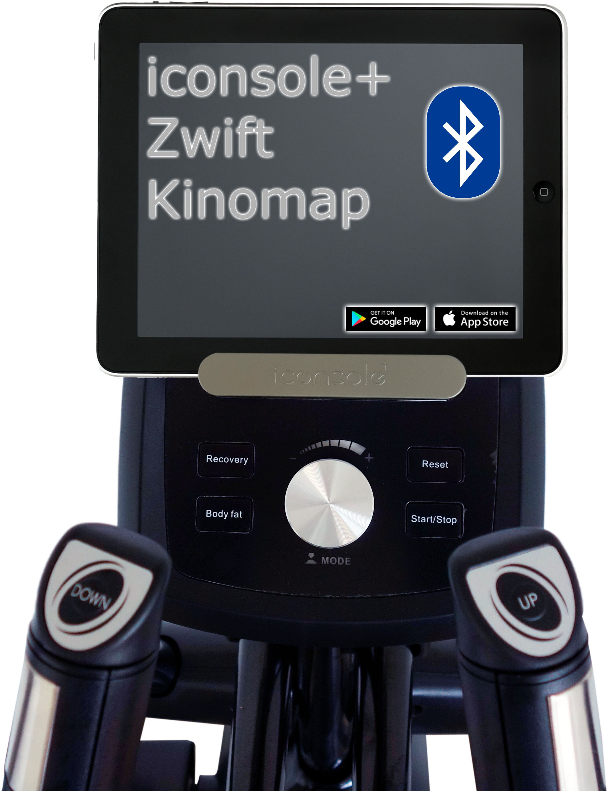 Thumbnail - U.N.O. FITNESS Ellipsentrainer "XE 5500" Schwungmasse ca. 30 kg, 16 Widerstandsstufen