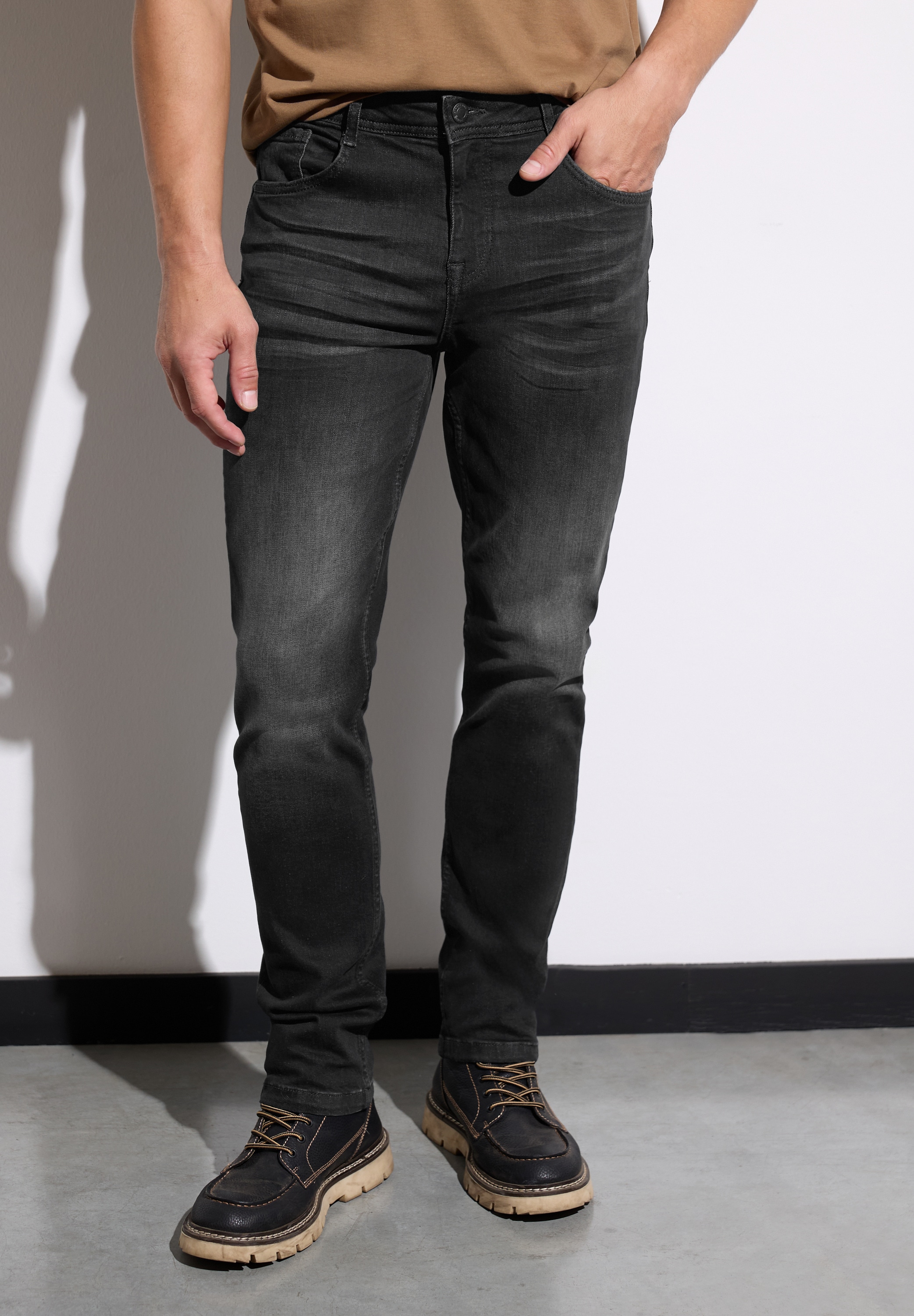 STREET ONE MEN Regular-fit-Jeans, 5-Pocket-Style
