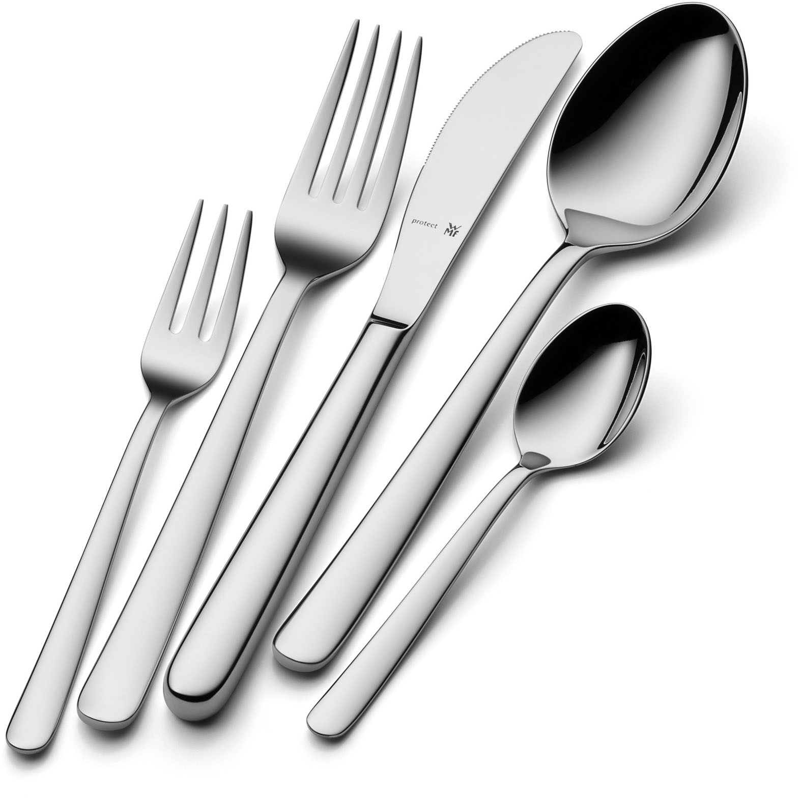 WMF Besteck-Set »Kult Plus«, (Set, 30 tlg.), ergonomisch, Cromargan protect