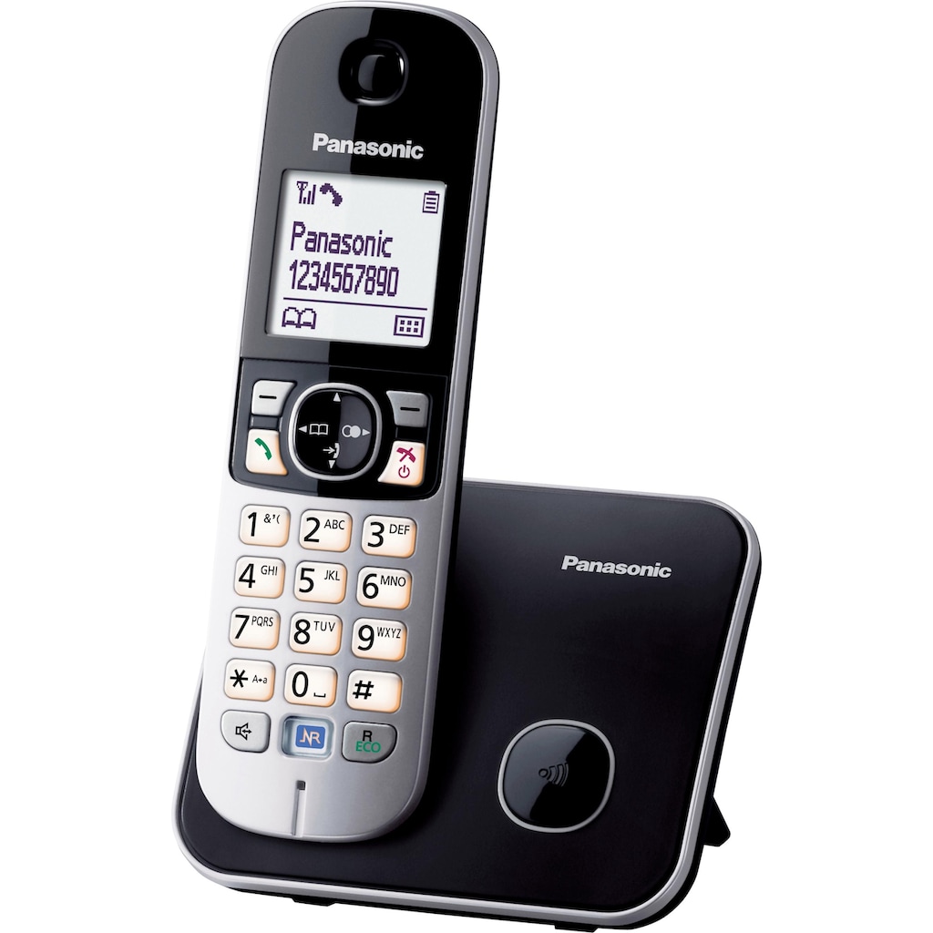 Panasonic Schnurloses DECT-Telefon »KX-TG6811GS«, (Mobilteile: 1)