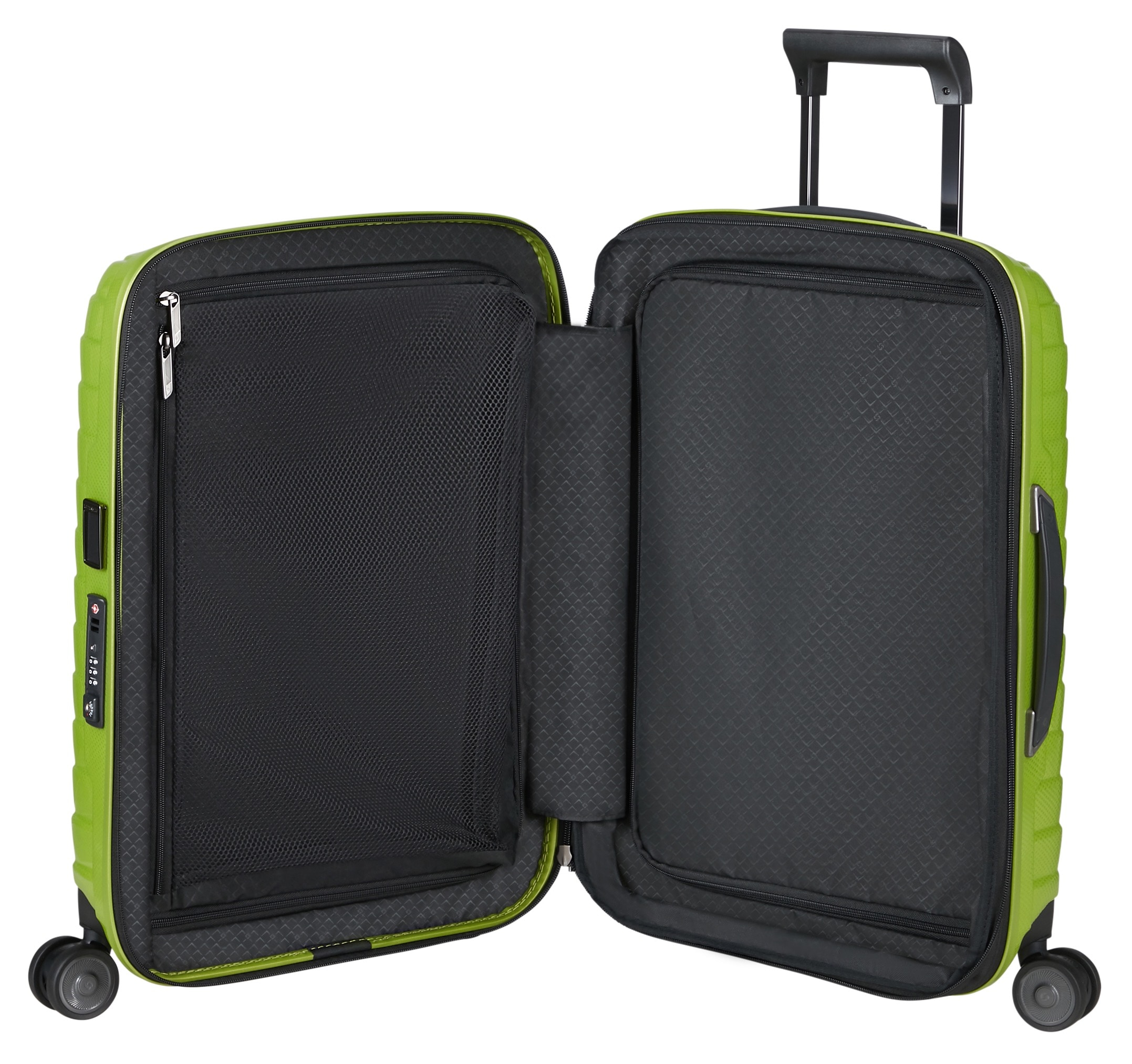 Samsonite Hartschalen-Trolley »PROXIS, verschiedene Farben« 40 l 4 Rollen aus Polypropylen, Tragegriff oben und seitlich