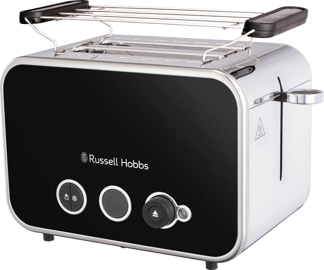 RUSSELL HOBBS Toaster "Distinctions Schwarz 26430-56", 2 kurze Schlitze, für 2 Scheiben, 1600 W