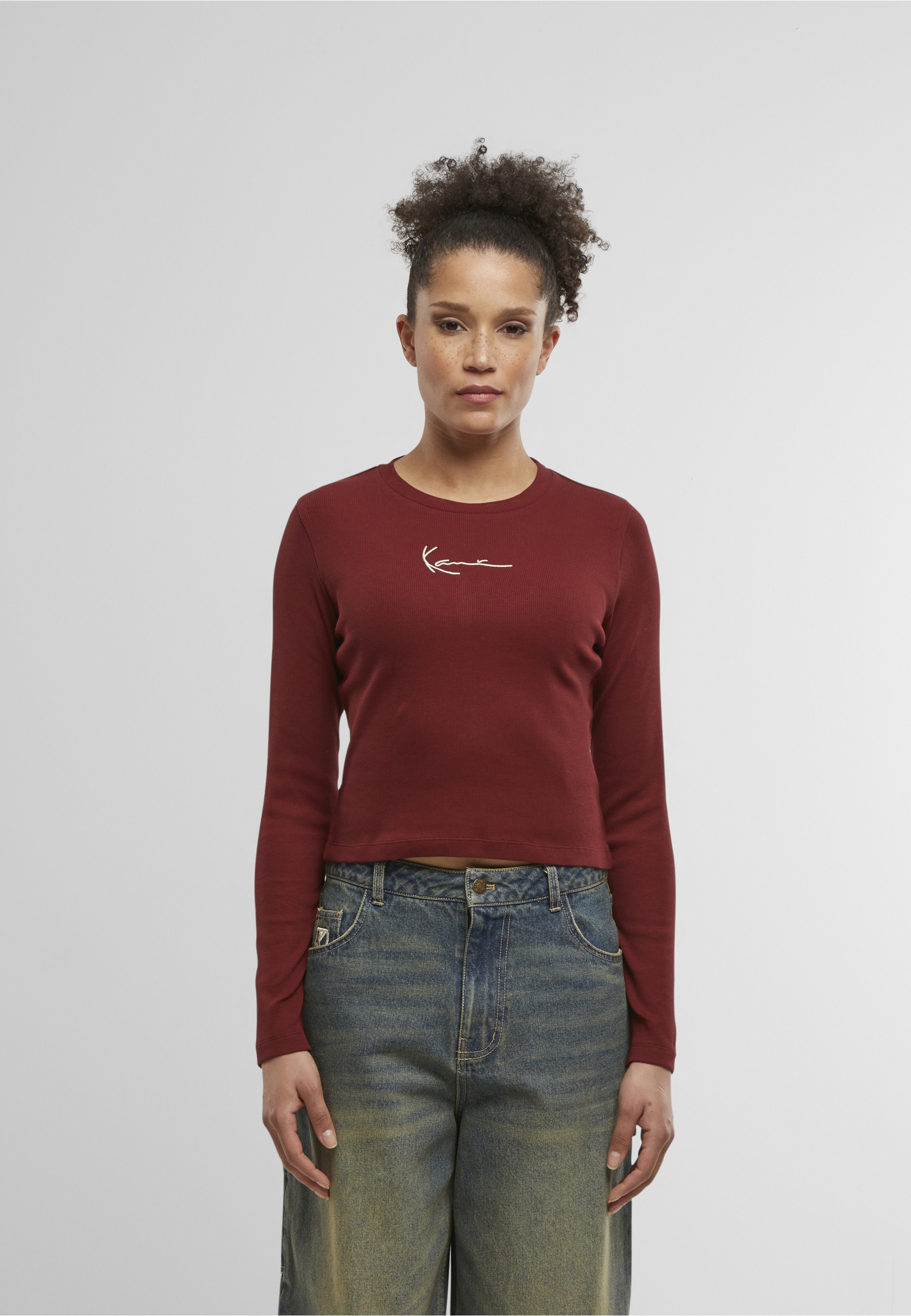 Karl Kani Longsleeve »Karl Kani Small Signature Short Rib Ls« 1