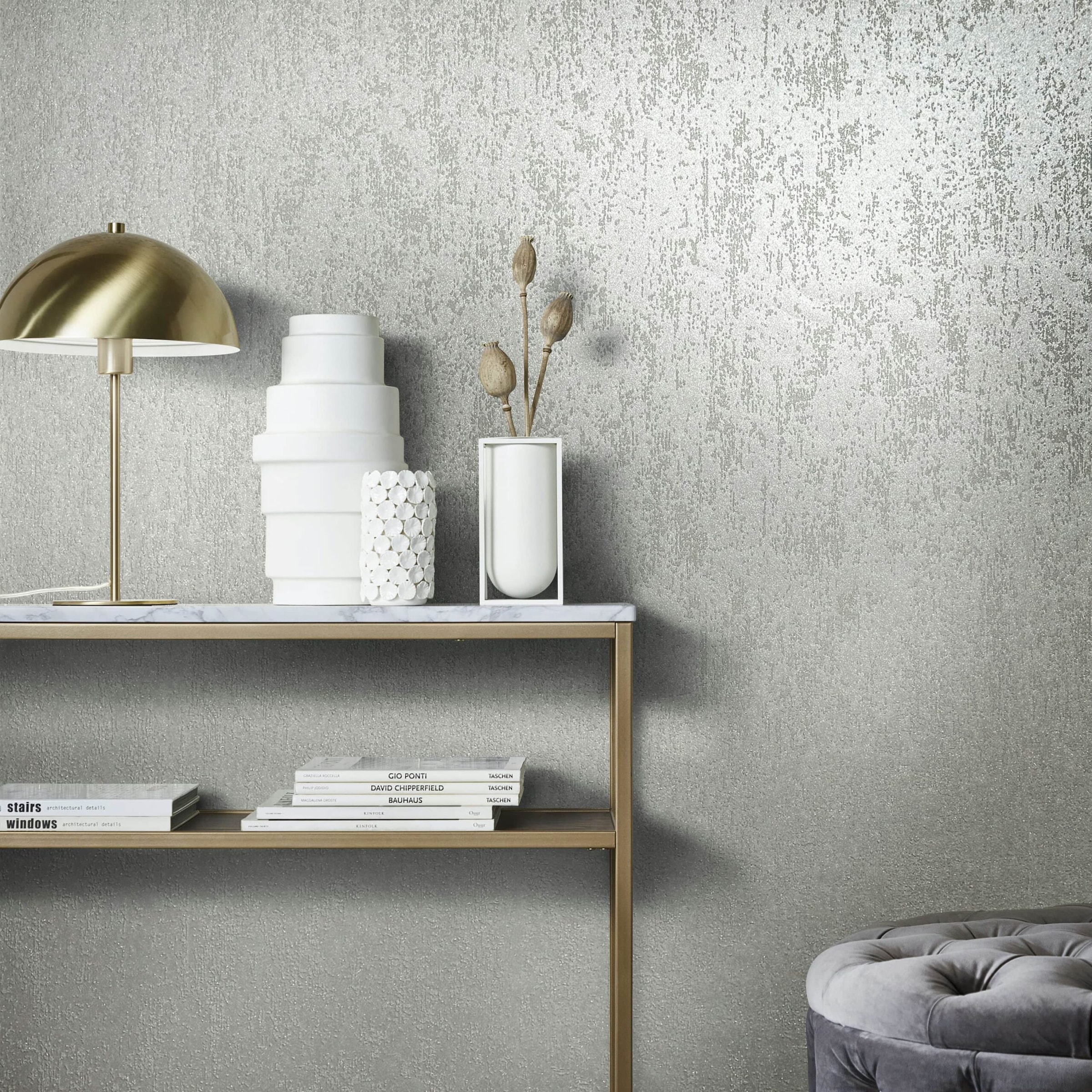 Marburg Vliestapete »Tapete Glasperlen Motiv«, glänzend, moderne Vliestapete für Wohnzimmer Schlafzimmer Küche
