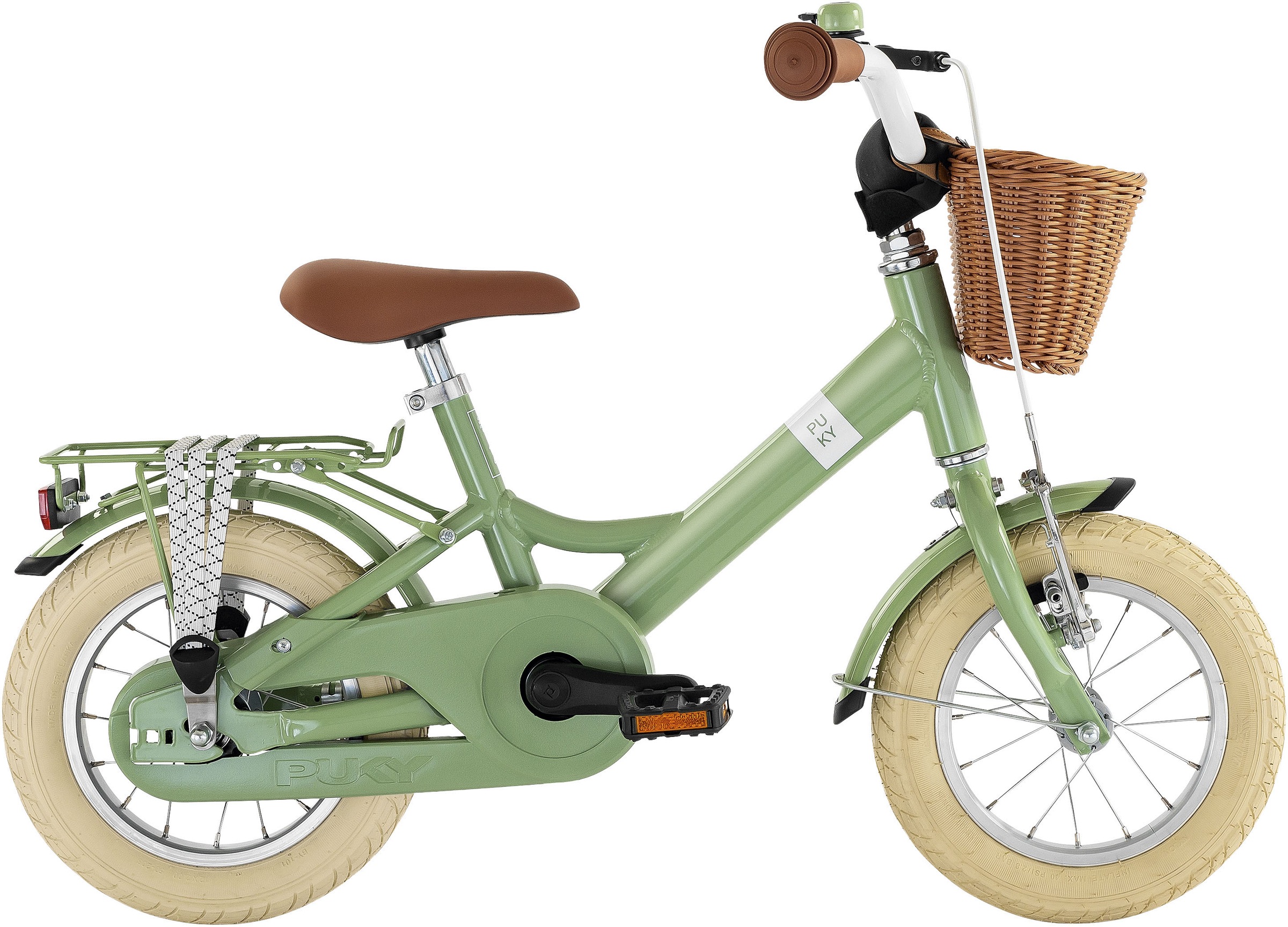 PUKY Kinderfahrrad "YOUKE Classic 12", 22,3cm, grün, Fahrräder, Ab 3 Jahren, 12 Zoll