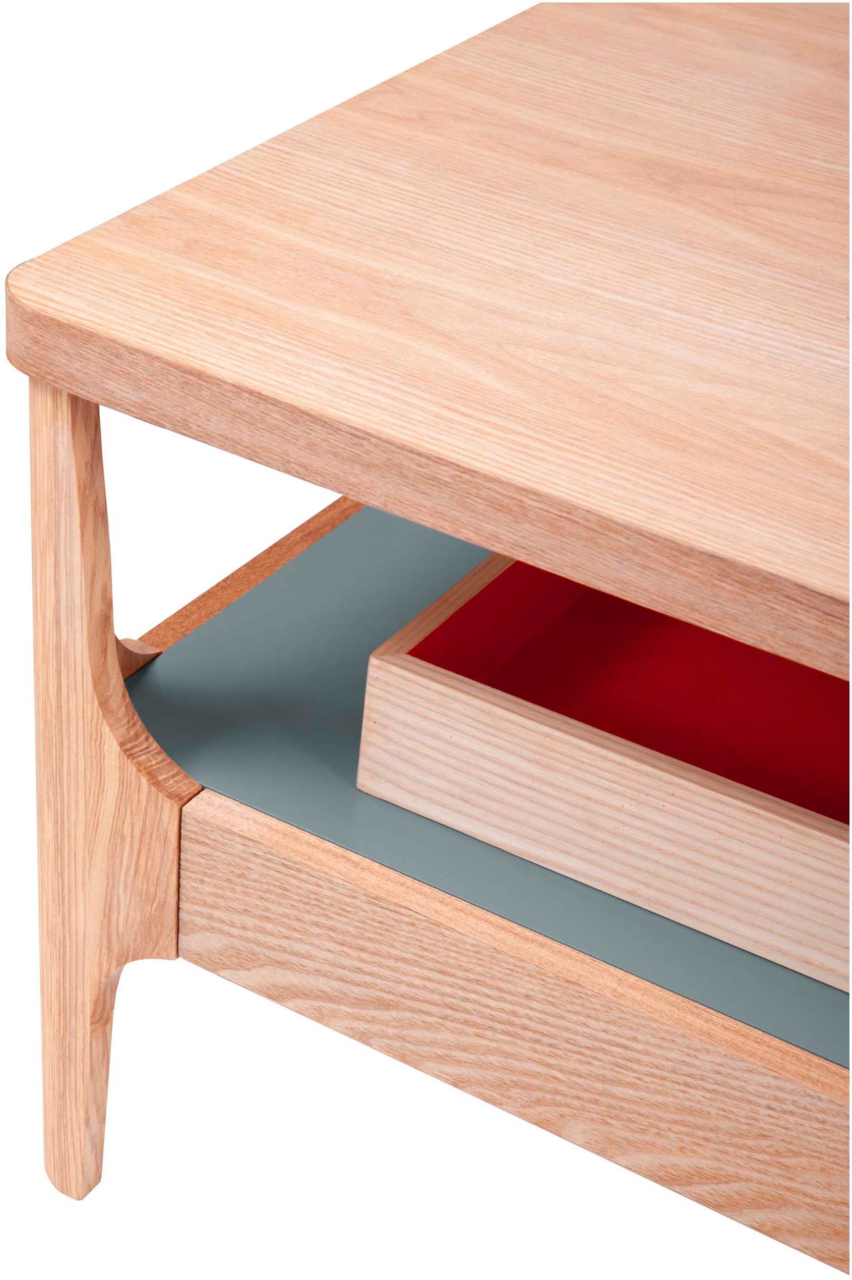 Kayoom Couchtisch »Kaffeetisch Addison, Couchtisch, offenes, ausgefallenes Design« 1 Stk. tlg. Ausgefallenes Design, Tischbeine aus Massivholz, aus robustem Material