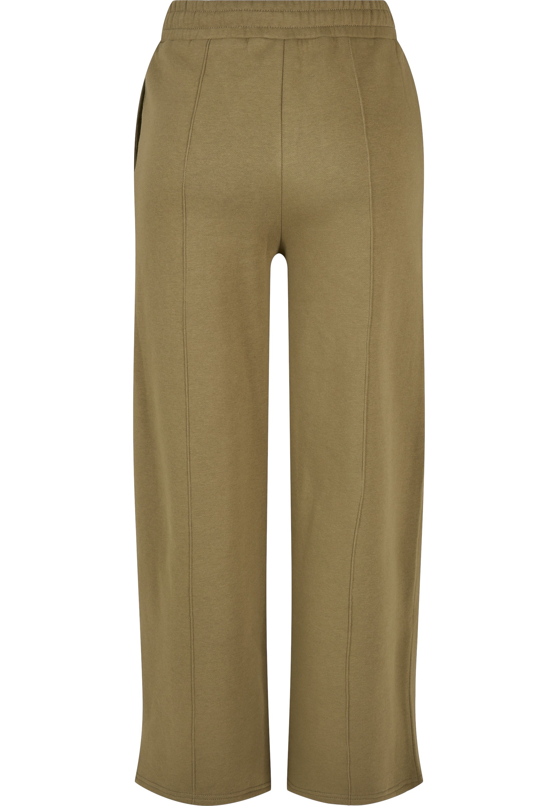 URBAN CLASSICS Stoffhose "Urban Classics Damen Ladies Straight Pin Tuck Swe günstig online kaufen