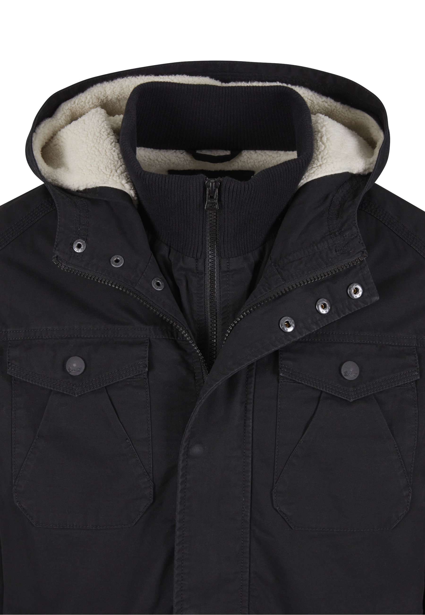 Brandit Winterjacke »Brandit Brandit Men Meadow Jacket« 1 Stk. tlg. mit Kapuze