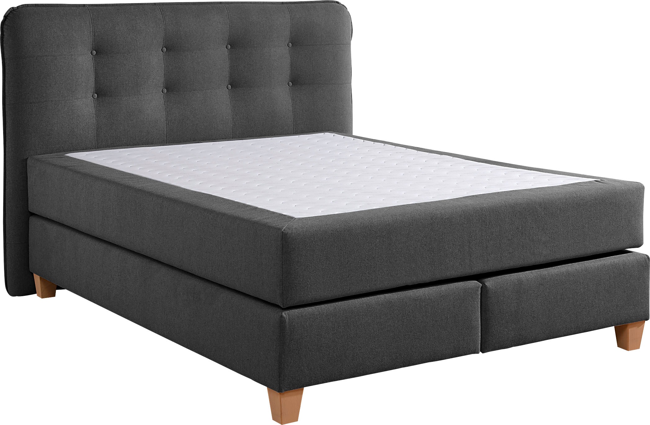 Home affaire Boxspringbett, inklusive Komfortschaum-Topper