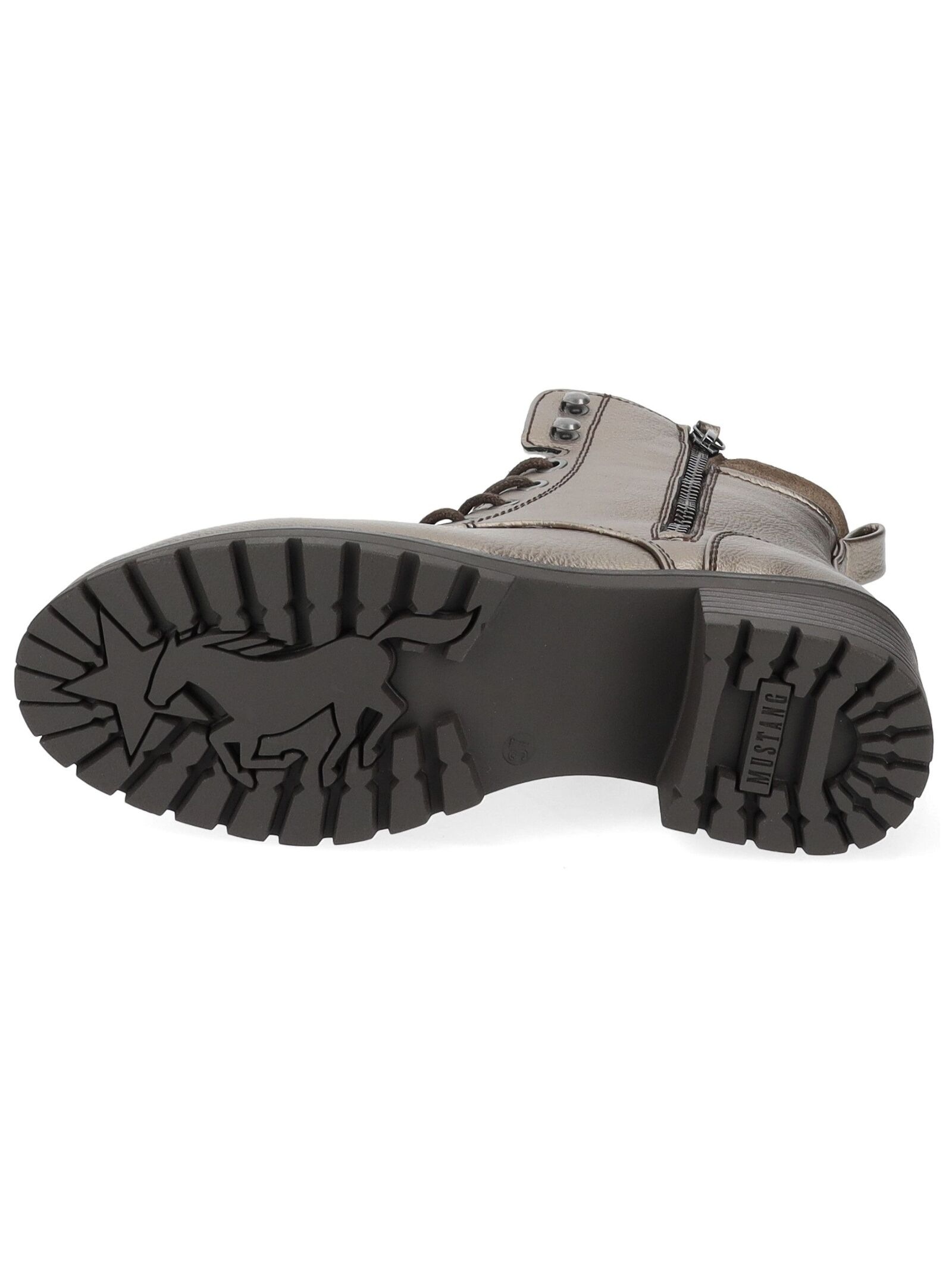 Mustang Shoes Schnürstiefelette »Mustang Shoes Stiefelette Lederimitat«
