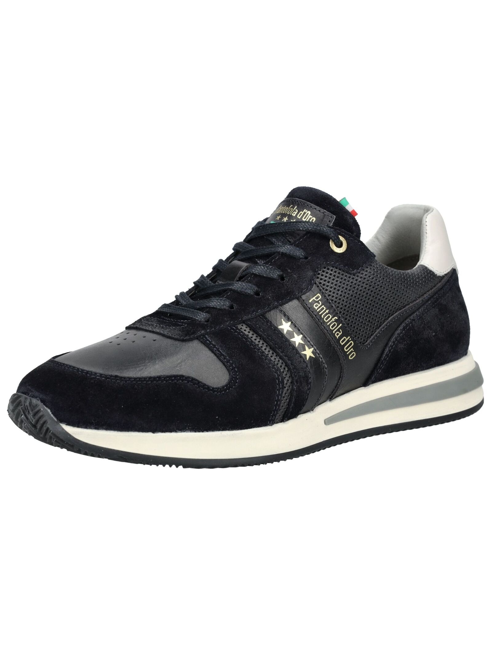 Pantofola d´Oro Schnürschuh "Pantofola dOro Halbschuhe Leder/Textil" günstig online kaufen