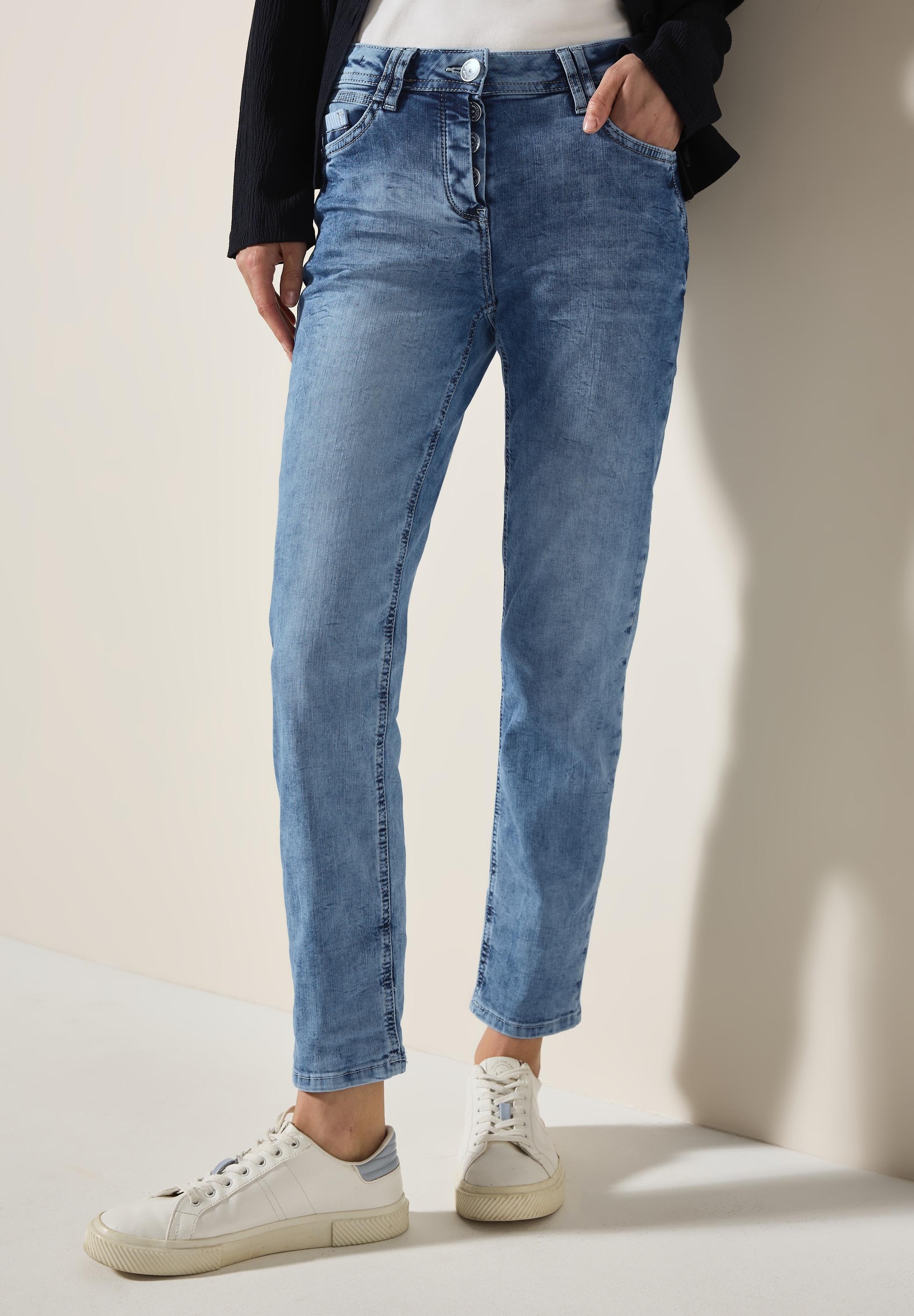 Cecil Regular-fit-Jeans "Style Scarlett", im Five-Pocket Style günstig online kaufen
