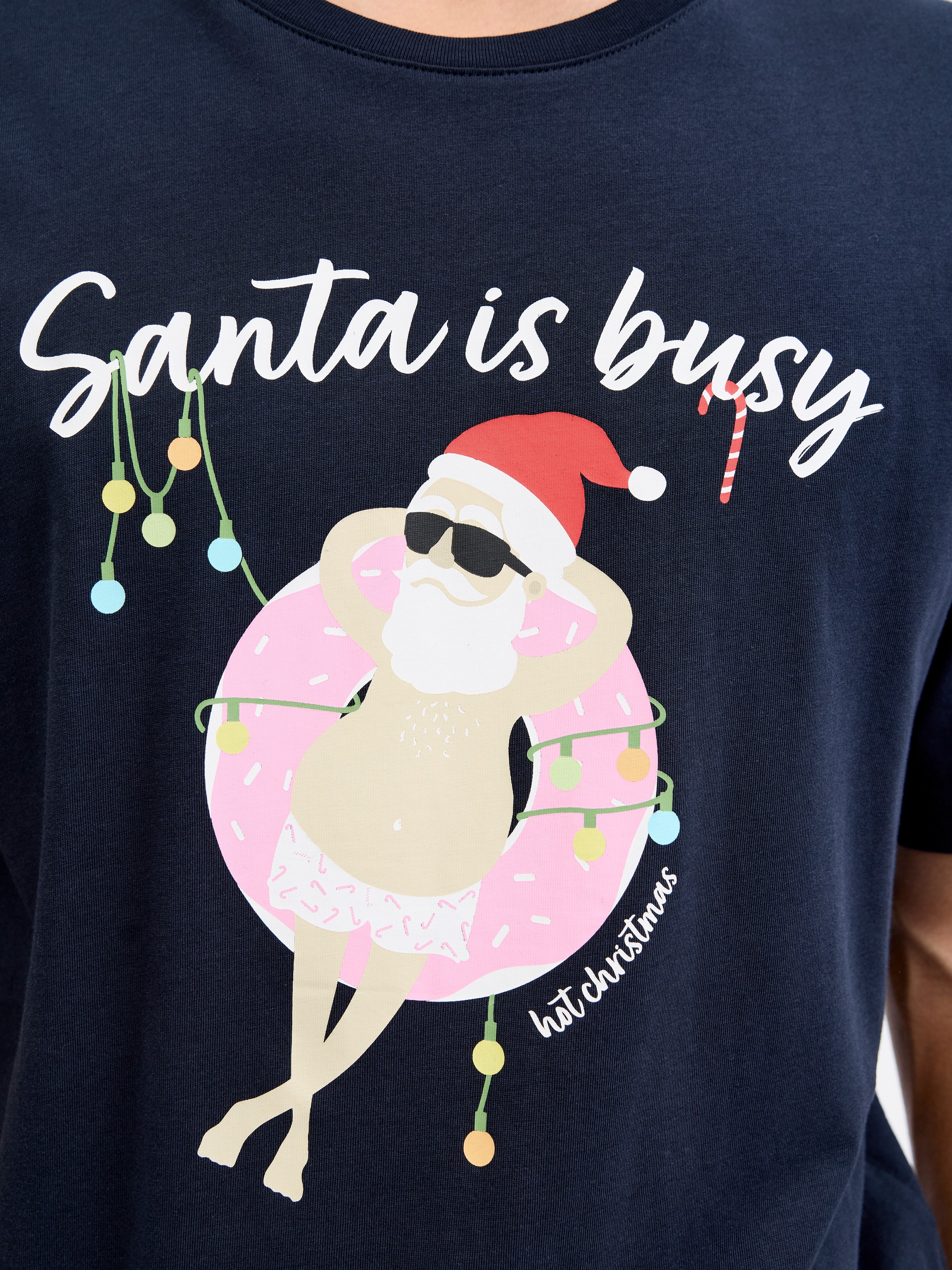 Jack & Jones PlusSize Kurzarmshirt "JJCHRISTMAS TEE SS CREW NECK PLS" günstig online kaufen