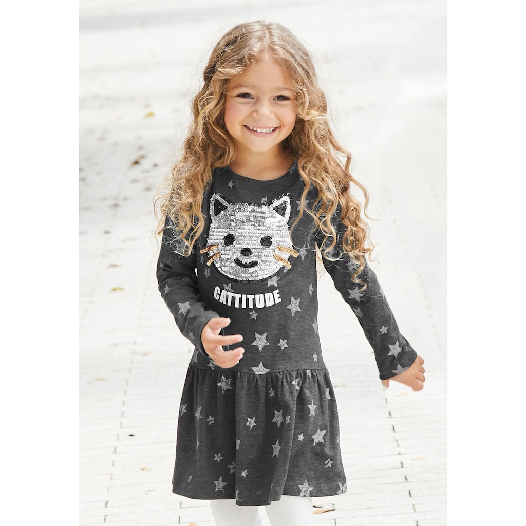 KIDSWORLD Jerseykleid »für kleine Mädchen«