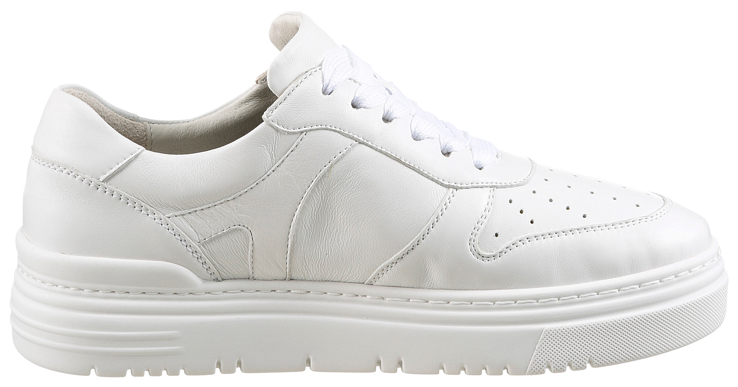 Waldläufer Plateausneaker »H-TAMIRA«, Halbschuh, Freizeitschuh, Sneaker in Komfortweite H (= sehr weit)