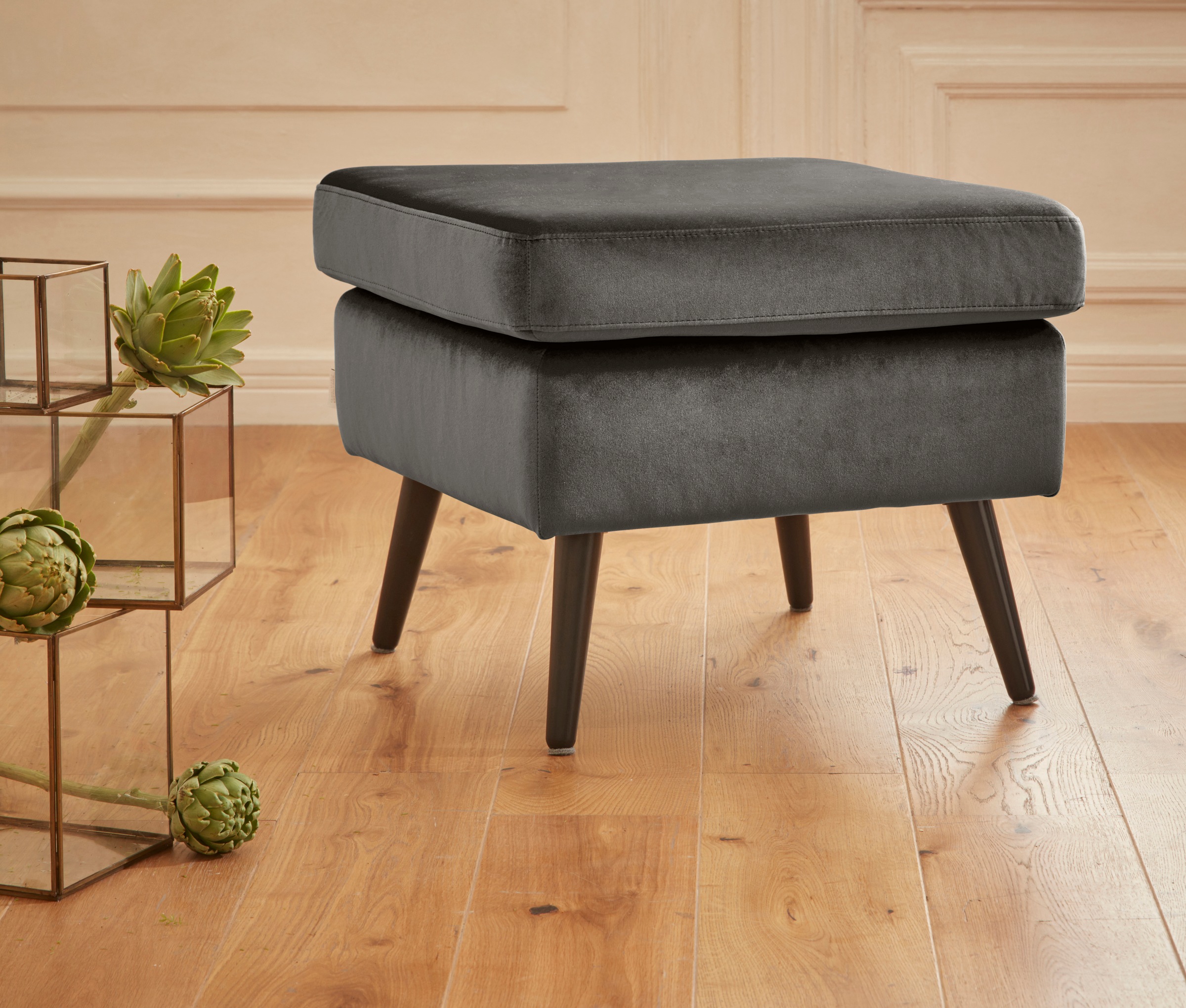 Home affaire Polsterhocker "Sallito", die kleinere Version von "Salla", in günstig online kaufen