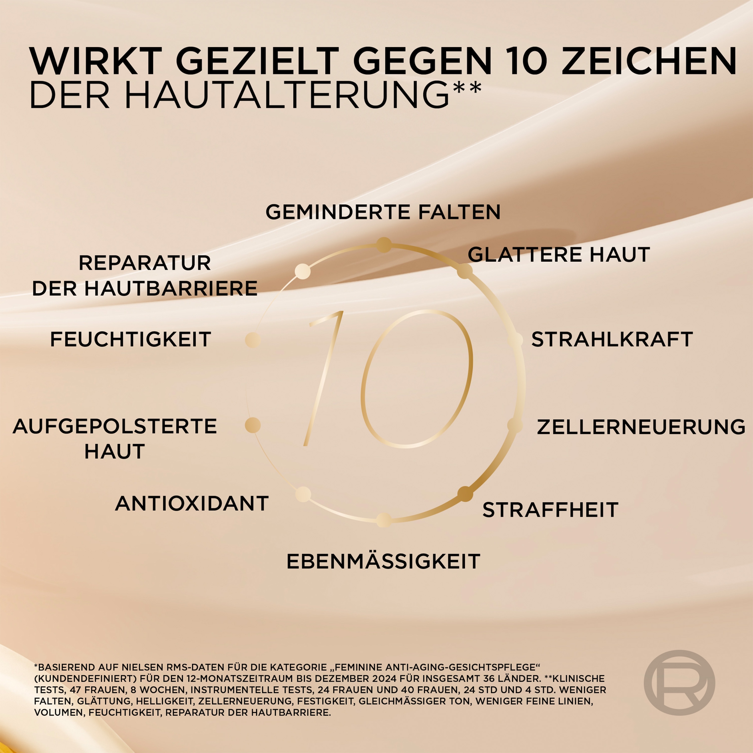 L'ORÉAL PARIS Gesichtsserum »AGE PERFECT ANTI-AGING SERUM LE DUO« intensive Pflege, mildert Falten, kräftigt die Haut