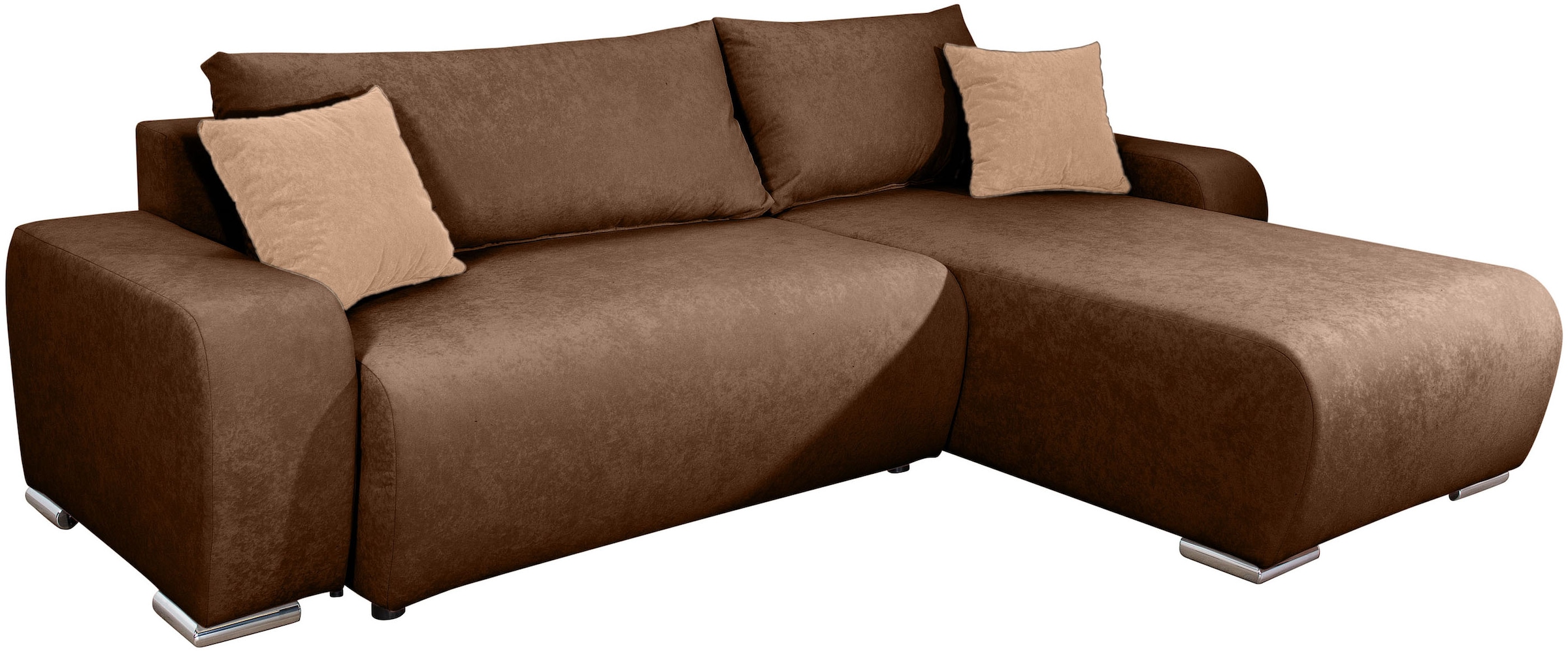 COLLECTION AB Ecksofa »Ecksofa, Schlaffunktion,Bonnelfederkern,Rückenkissen«