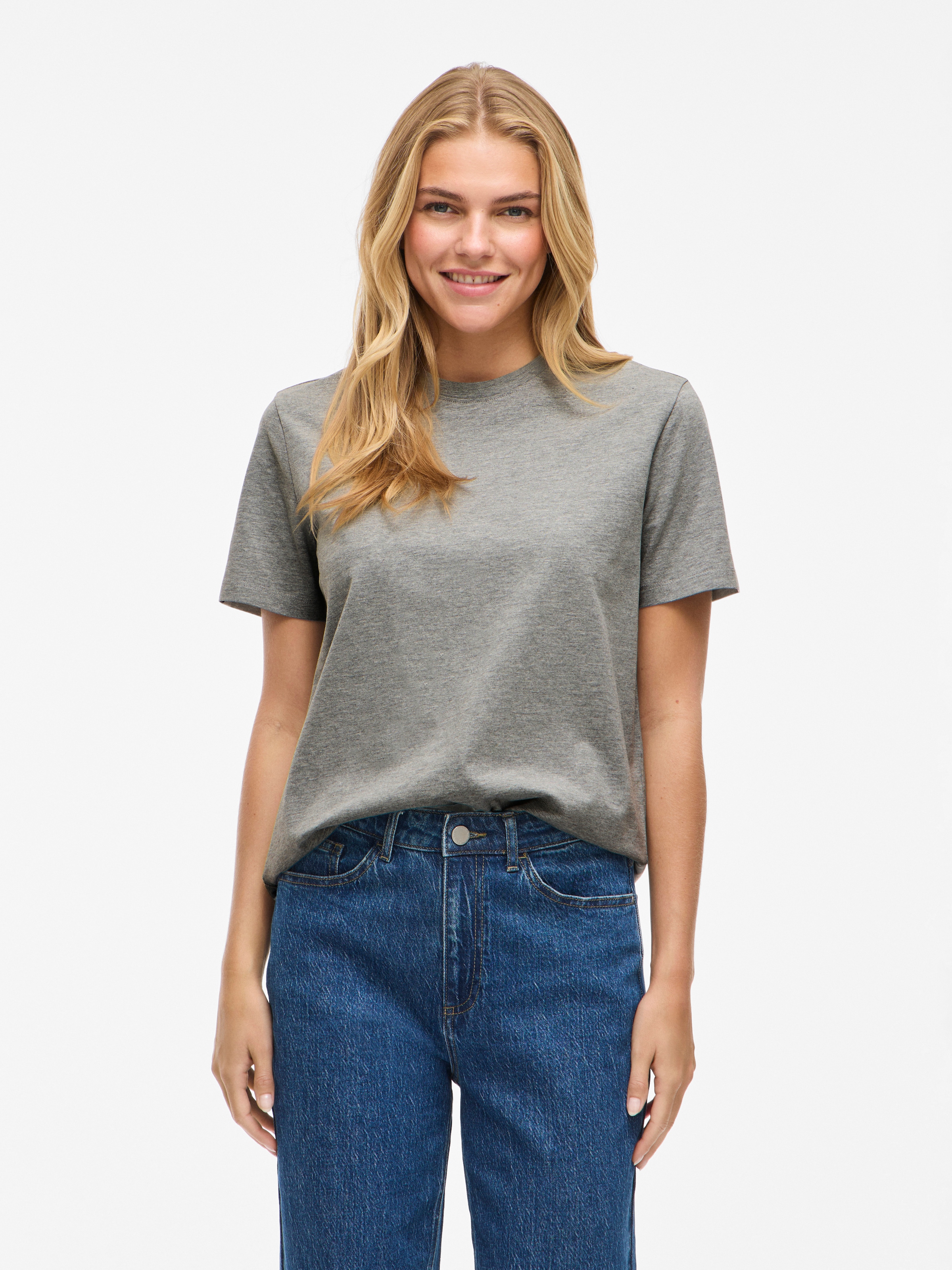 Vila Kurzarmshirt "VINORA S/S T-SHIRT - NOOS" günstig online kaufen