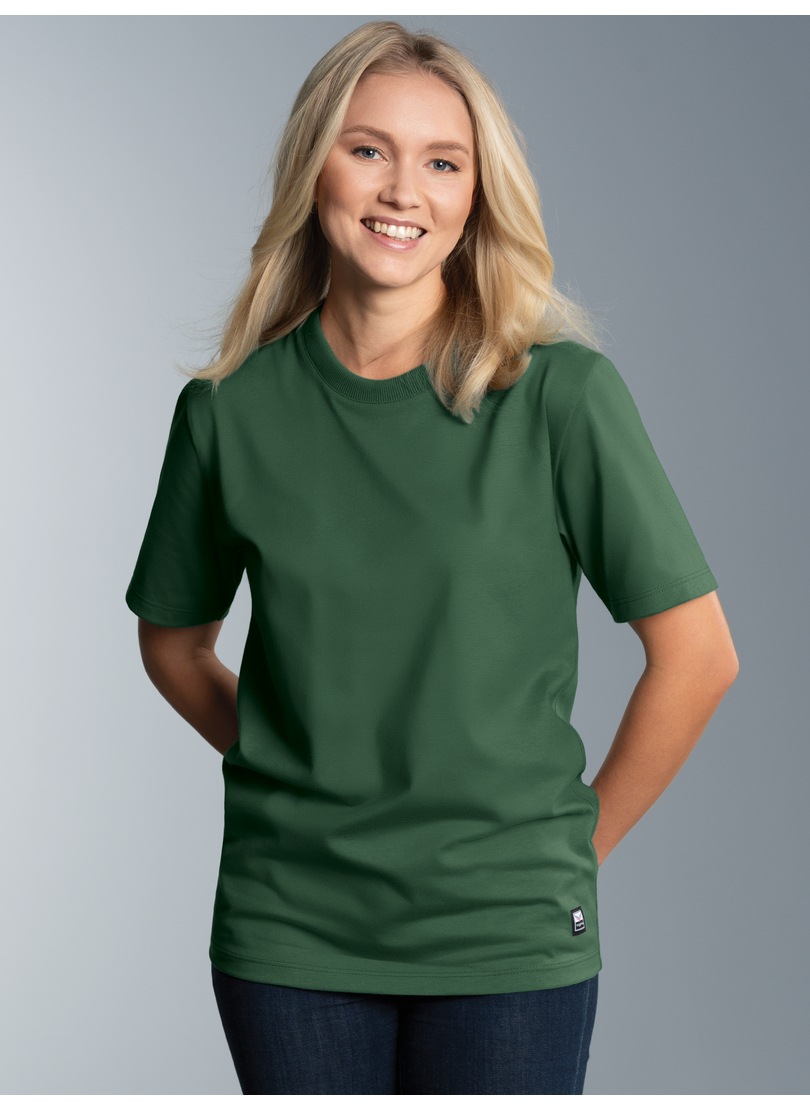 Thumbnail - Trigema T-Shirt "TRIGEMA Heavy T-Shirt aus 100% recycelter Baumwolle" 1 Stk. tlg.