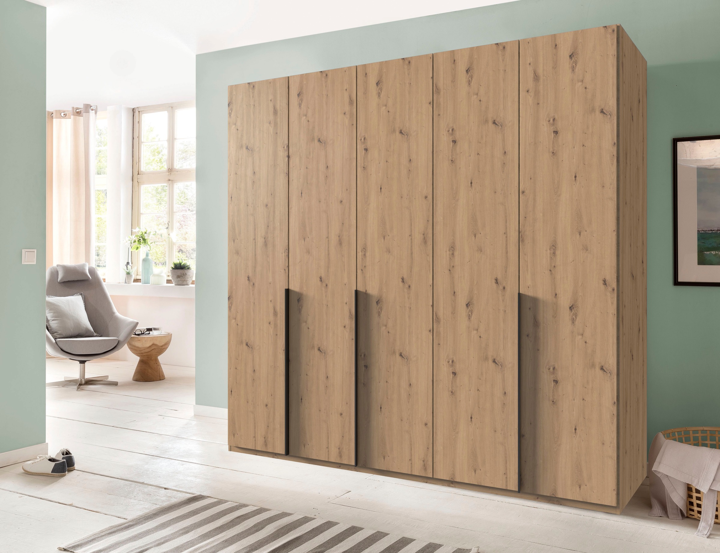 Wimex Kleiderschrank "Mugano,in 8 Breiten,3 Höhen,2 Tiefen, viele Farben, M günstig online kaufen