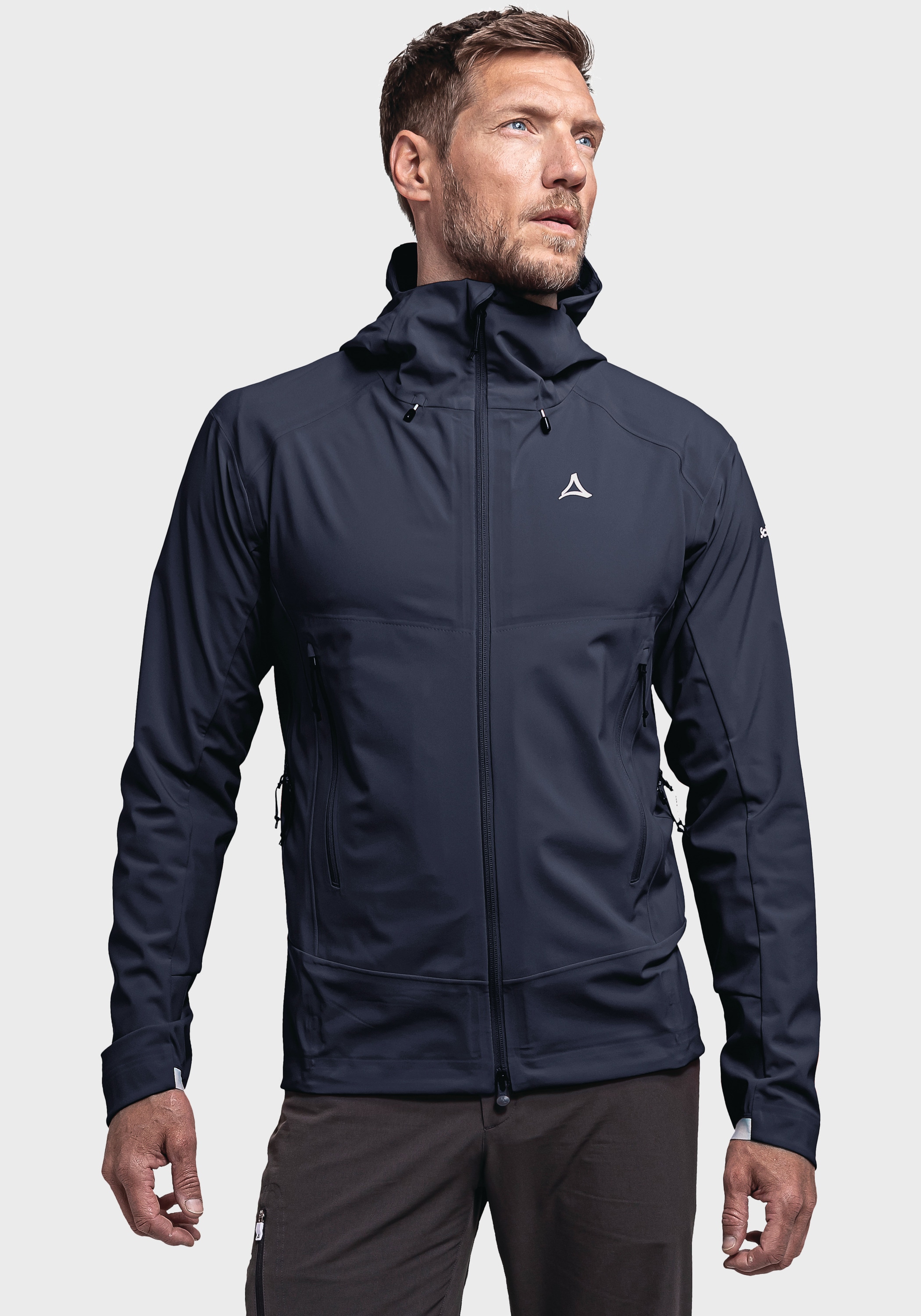 Schöffel Outdoorjacke »Softshell Jkt Mangart M«, mit Kapuze