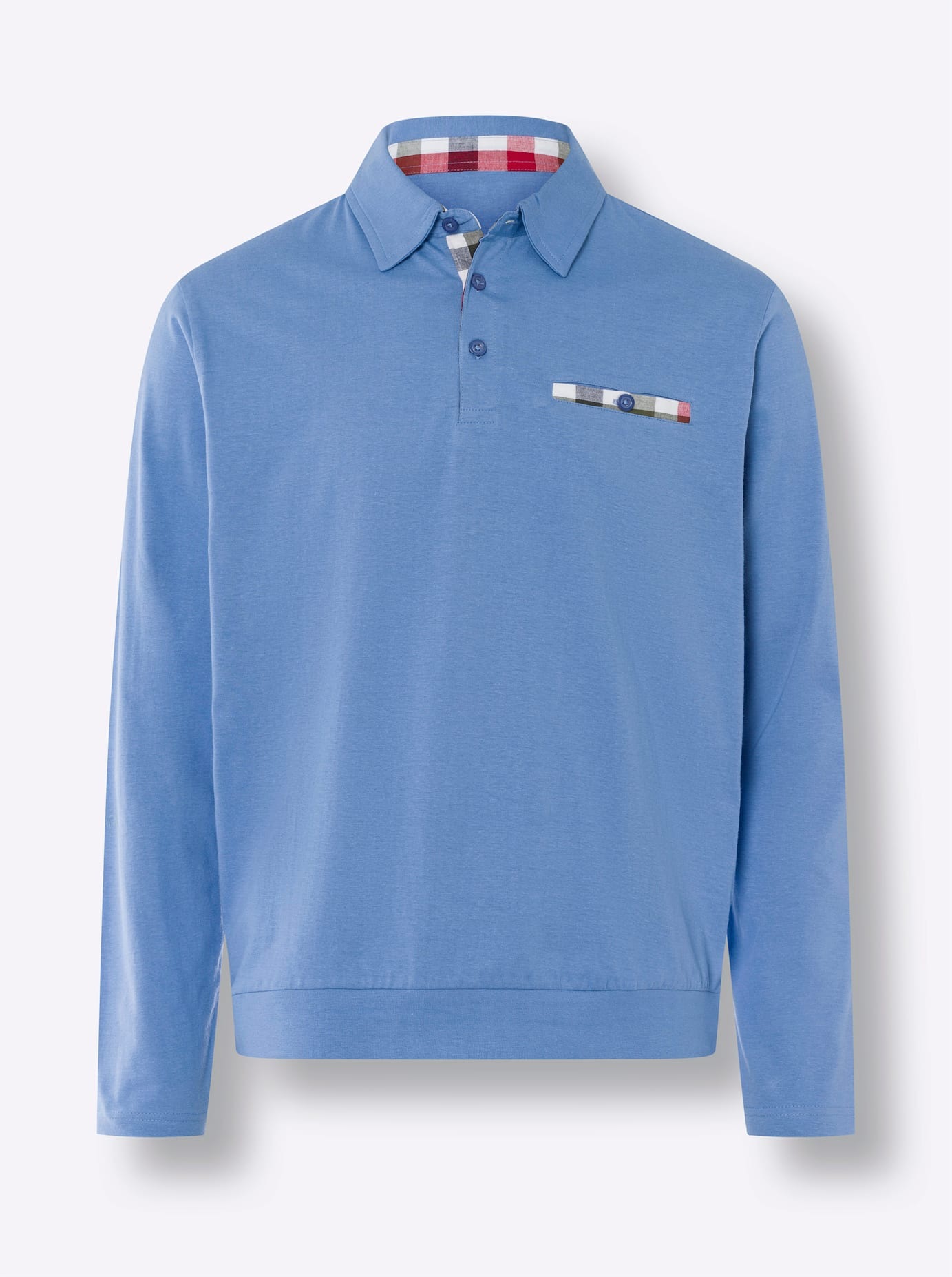 Classic Poloshirt »Langarm-Poloshirt«, (1 tlg.)