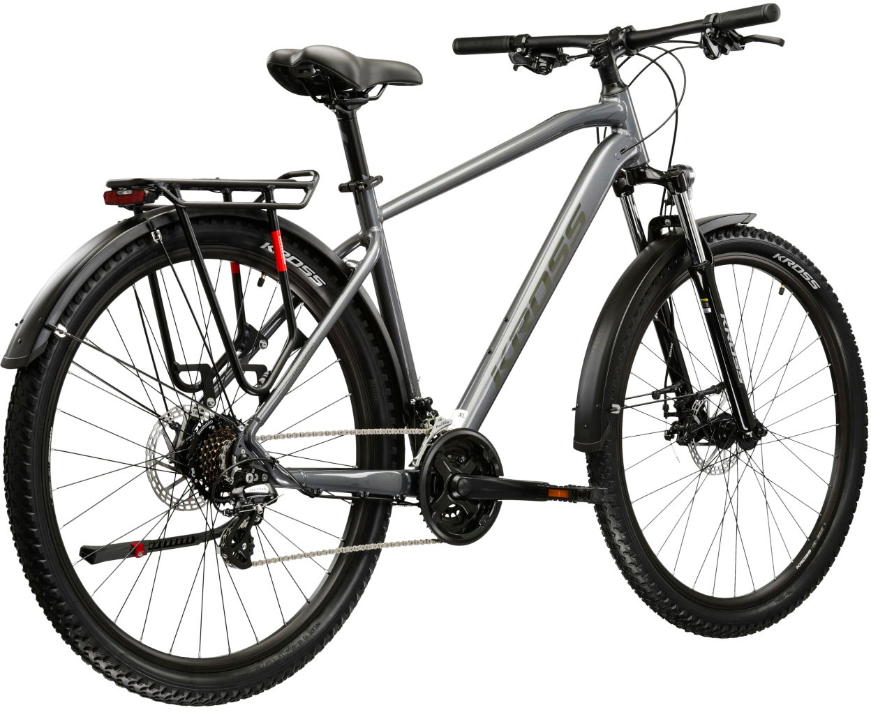 Kross Mountainbike »Hexagon 2.0 EQ«, 21 Gang, Shimano, ALTUS M310 Schaltwerk, Kettenschaltung
