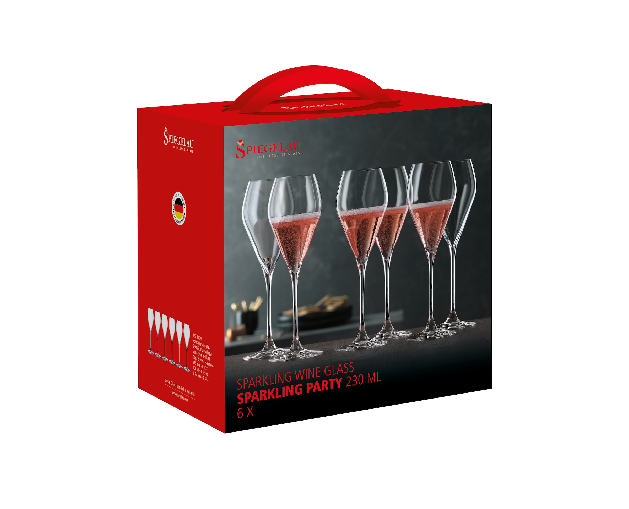 SPIEGELAU Champagnerglas »Special Glasses, 6-teilig, Inhalt 230 ml«