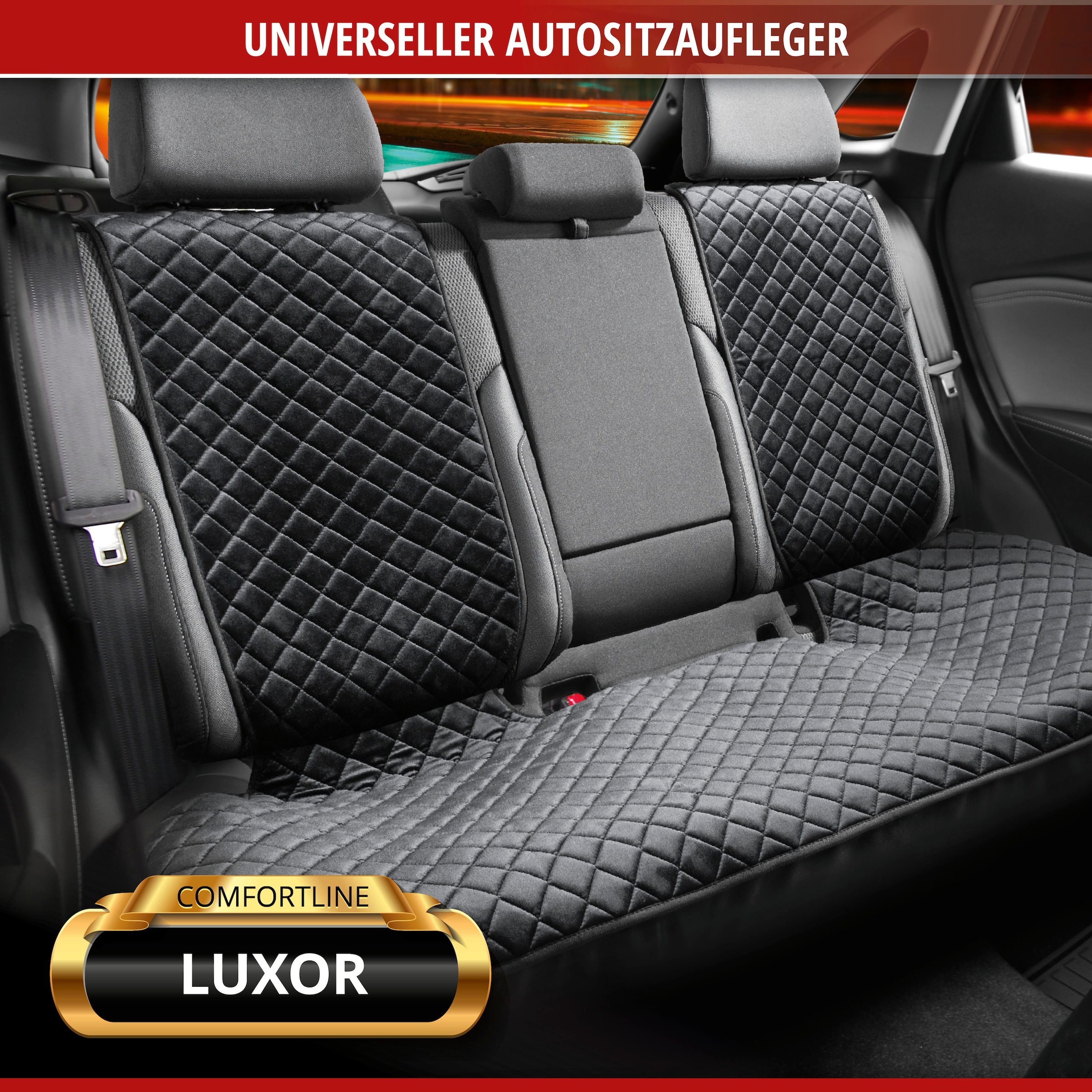 WALSER Autositzauflage »Comfortline Luxor«