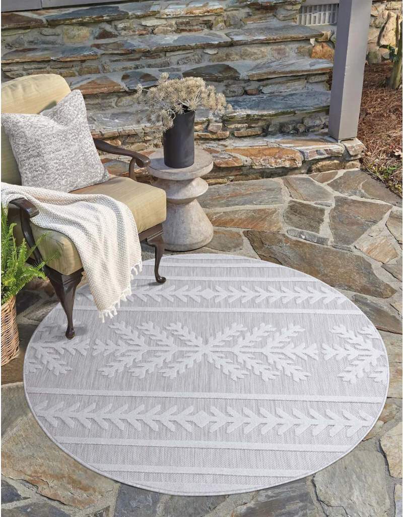Carpet City "In-& Outdoorteppich Santorini 411, 3D-Effekt, Boho-Optik" rund günstig online kaufen