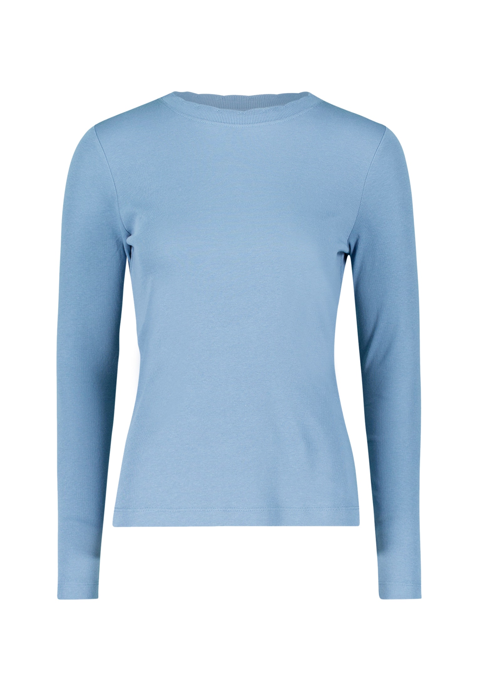 Zero Kurzarmshirt »zero Damen Jersey-Shirt mit Wellenkante«, (1 tlg.), weiteres Detail