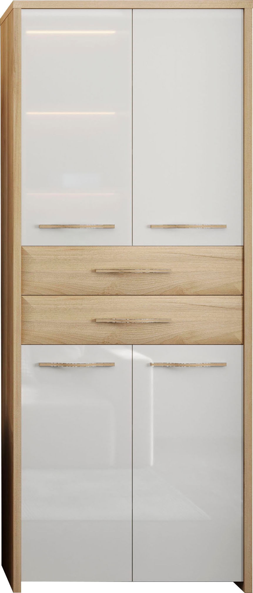 Home affaire Garderobenschrank »Gala«, hochwertig UV lackiert, Soft-Close- Funktion | BAUR