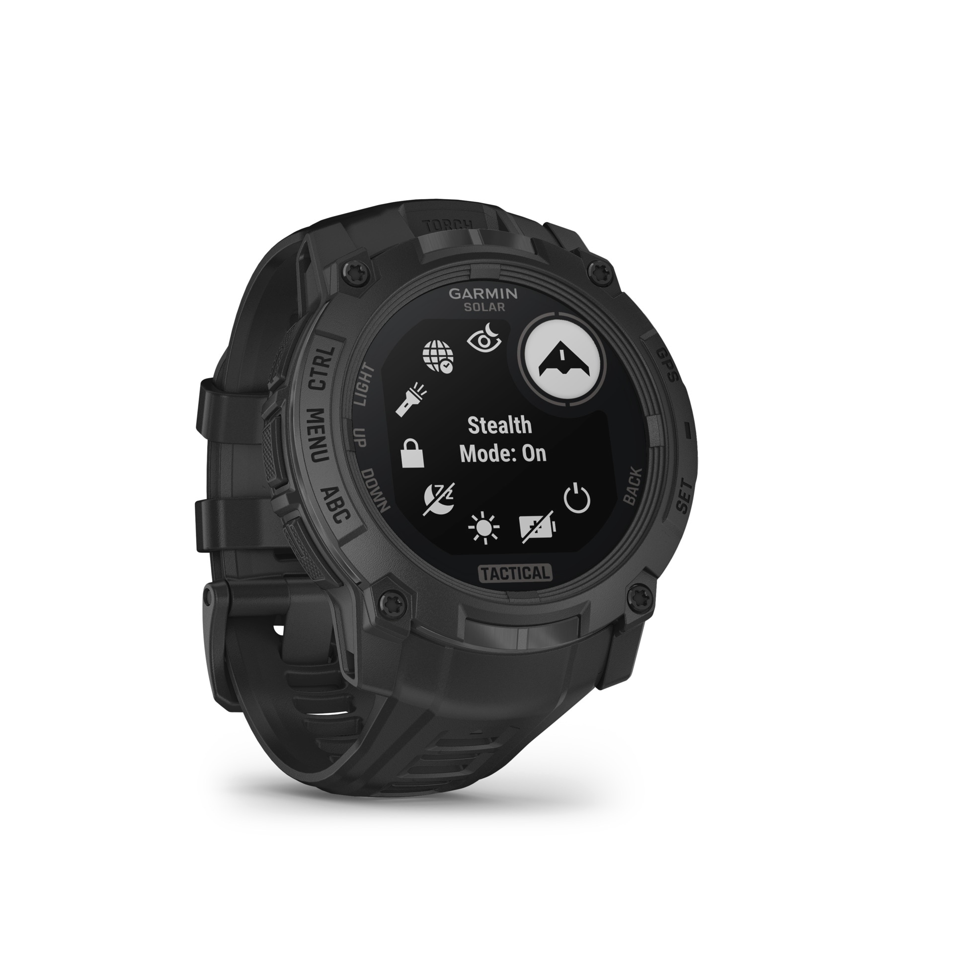 Garmin Smartwatch »Instinct 3 - 50 mm, Solar Tactical Edition« (3,3 cm / 1,3 ″)