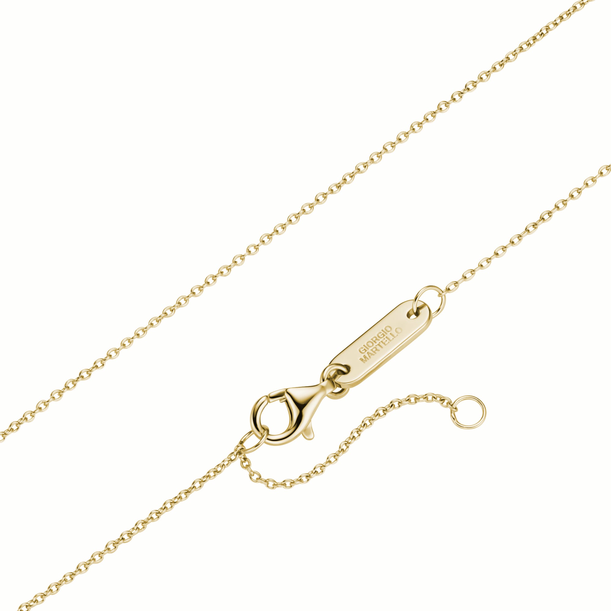 GIORGIO MARTELLO MILANO Collier »mit Zirkonia und Kristallstein, Silber 925«