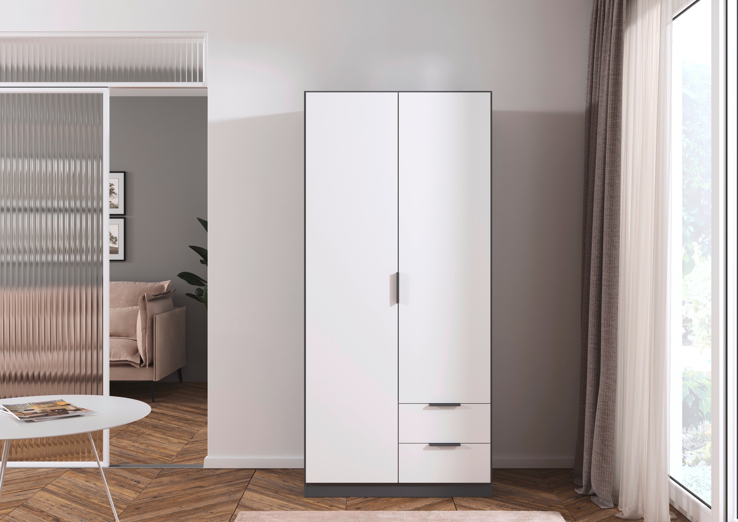 rauch Kleiderschrank "Drehtürenschrank Schrank Garderobe Ankleide Schlafzim günstig online kaufen