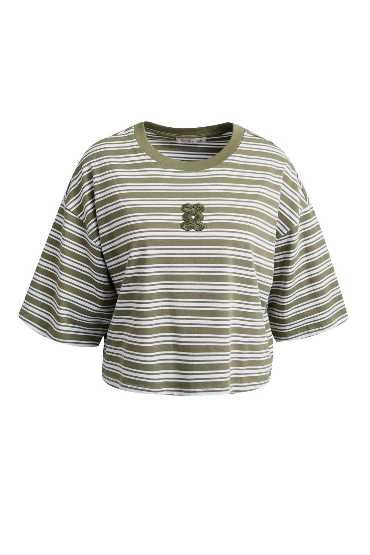 Smith & Soul Rundhalsshirt mit modischen Streifen