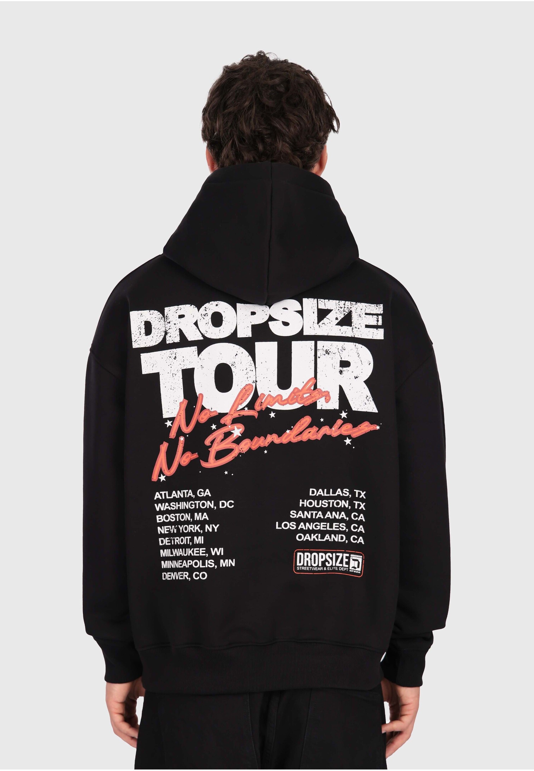 Dropsize Kapuzenpullover »Dropsize HEAVY OVERSIZE TOUR HOODIE« 1 Stk.