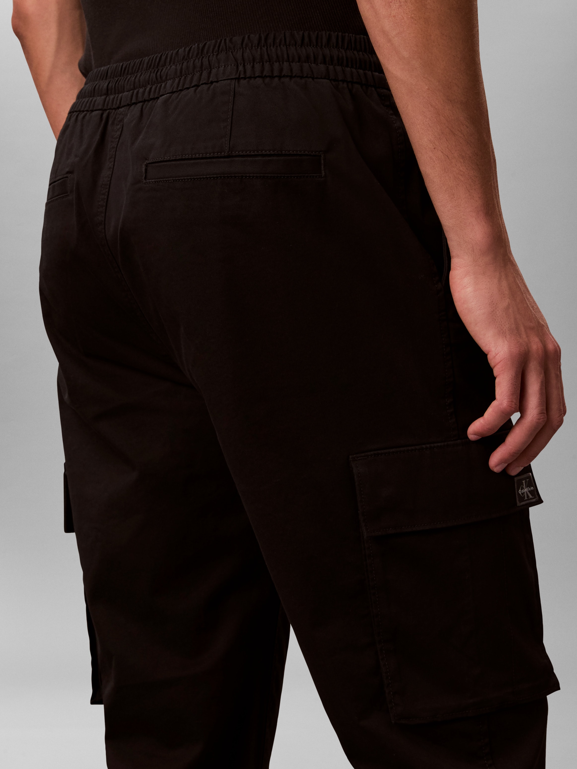 Calvin Klein Jeans Cargohose elastischer Bund, Skinny fit, Cargotaschen günstig online kaufen