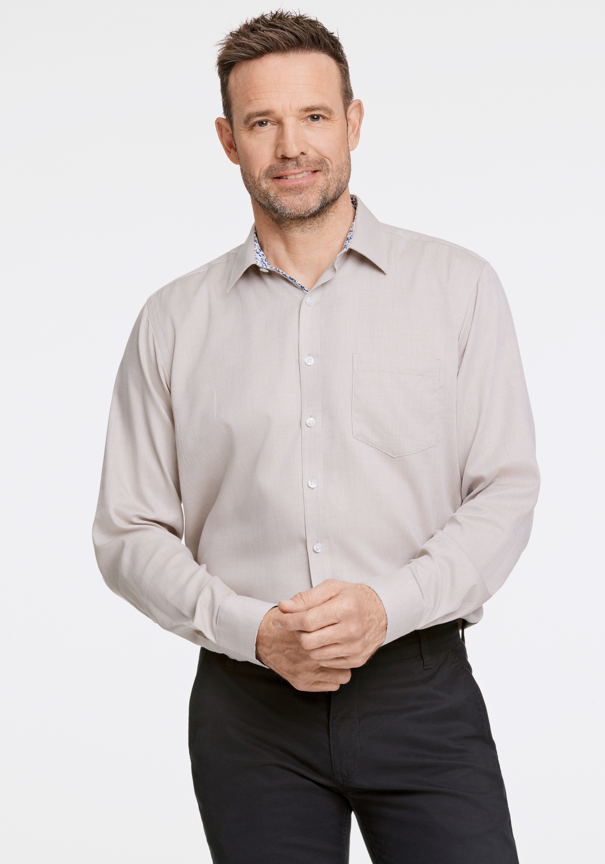 JACK’S Langarmhemd "Freizeithemd (Langarm) Comfort Fit"