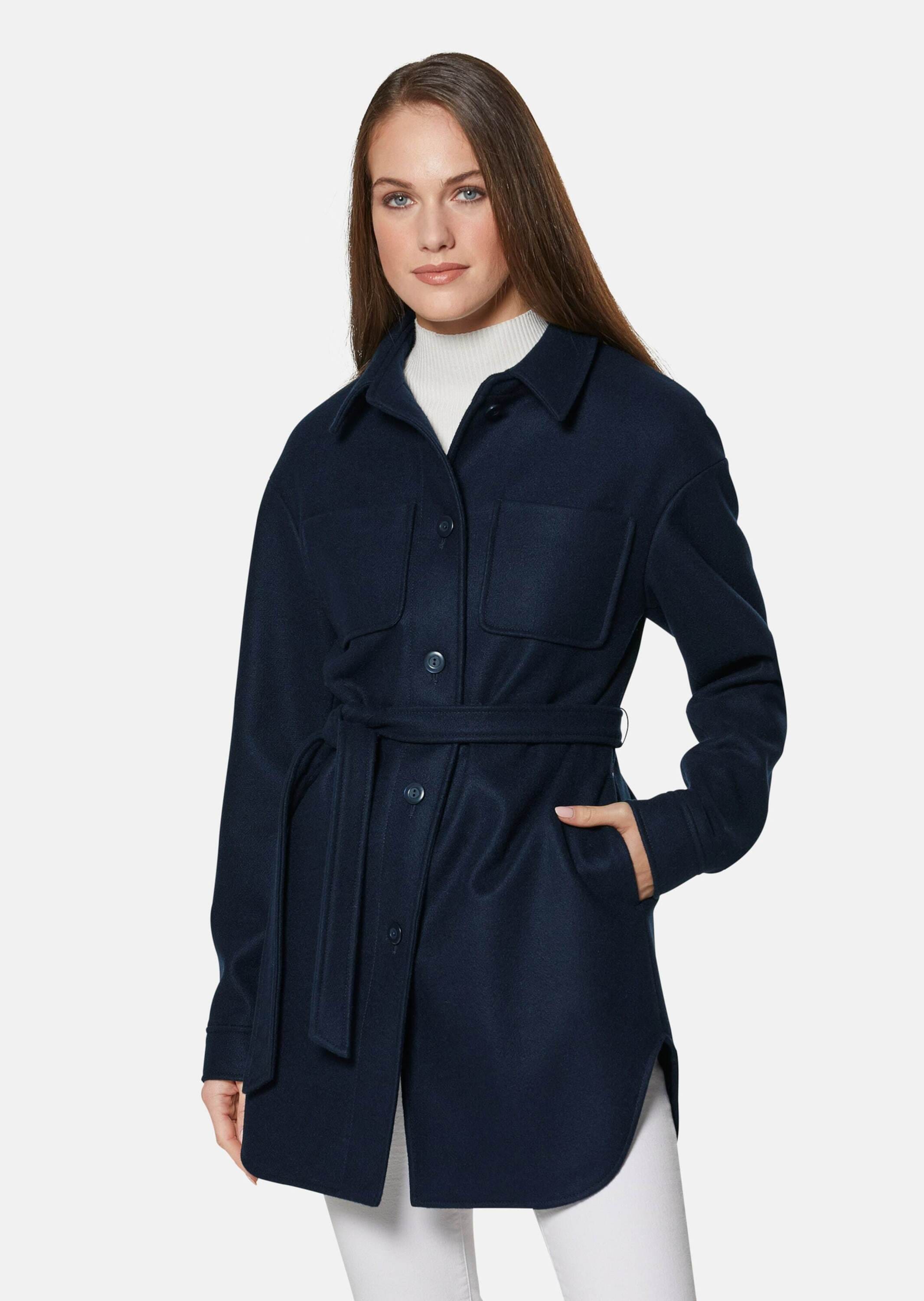 MADELEINE Outdoorjacke »Jacke Hemdjacke mit Bindegürtel«