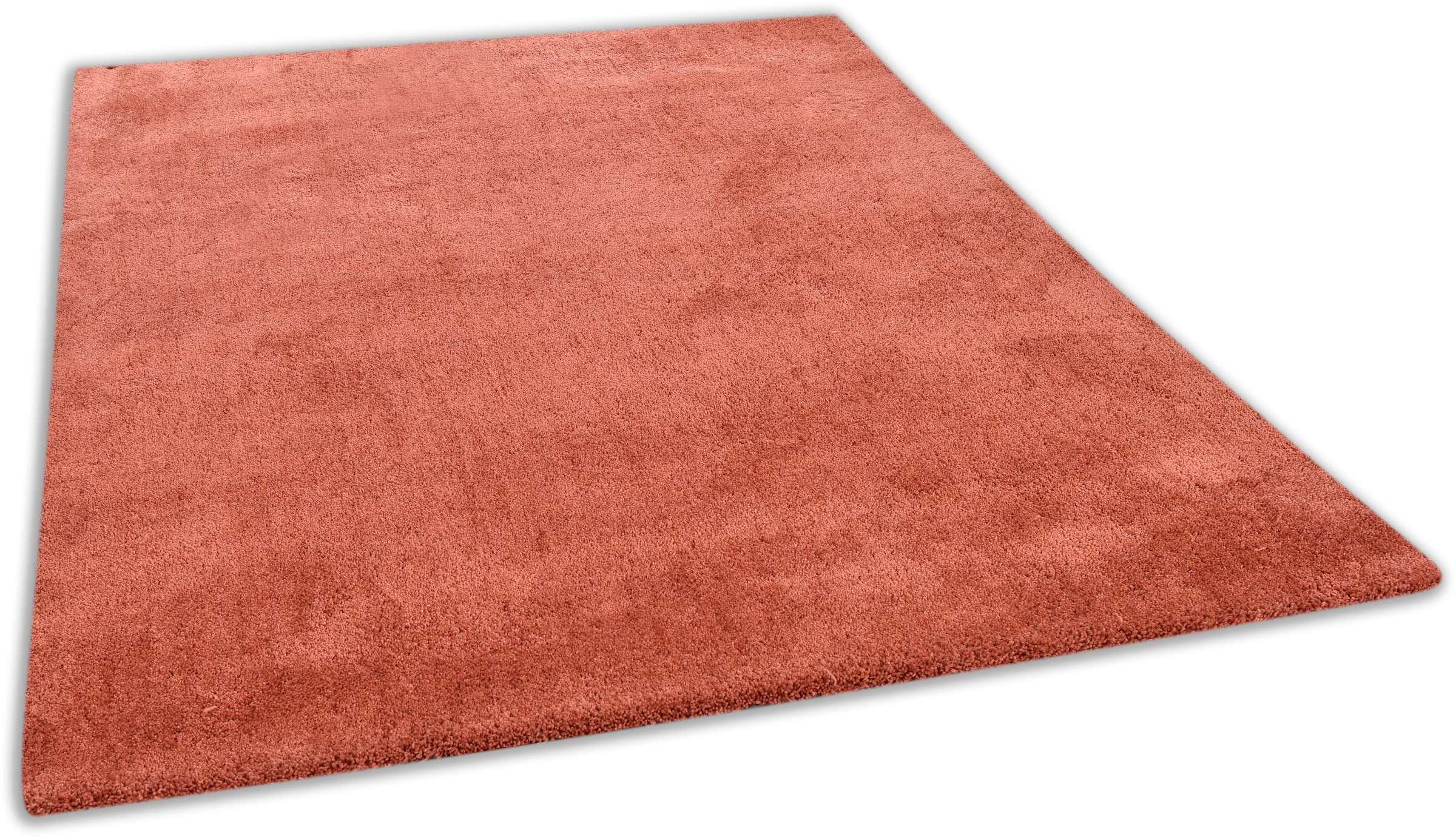 TOM TAILOR HOME Hochflor-Teppich »Shaggy Teppich Cozy«, rechteckig, 25 mm Höhe, Uni Farben, auch in Pastell Farben, weich & kuschelig