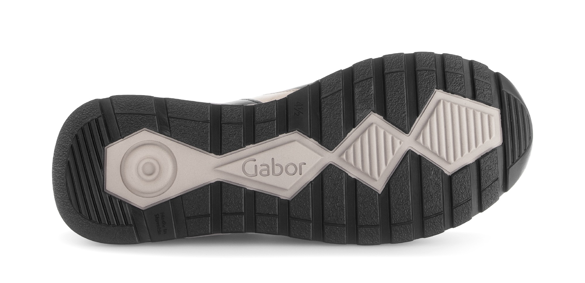 Gabor Keilsneaker »DAVOS«, Schnürschuh, Halbschuh, mit OPTIFIT-Wechselfußbett, H-Weite