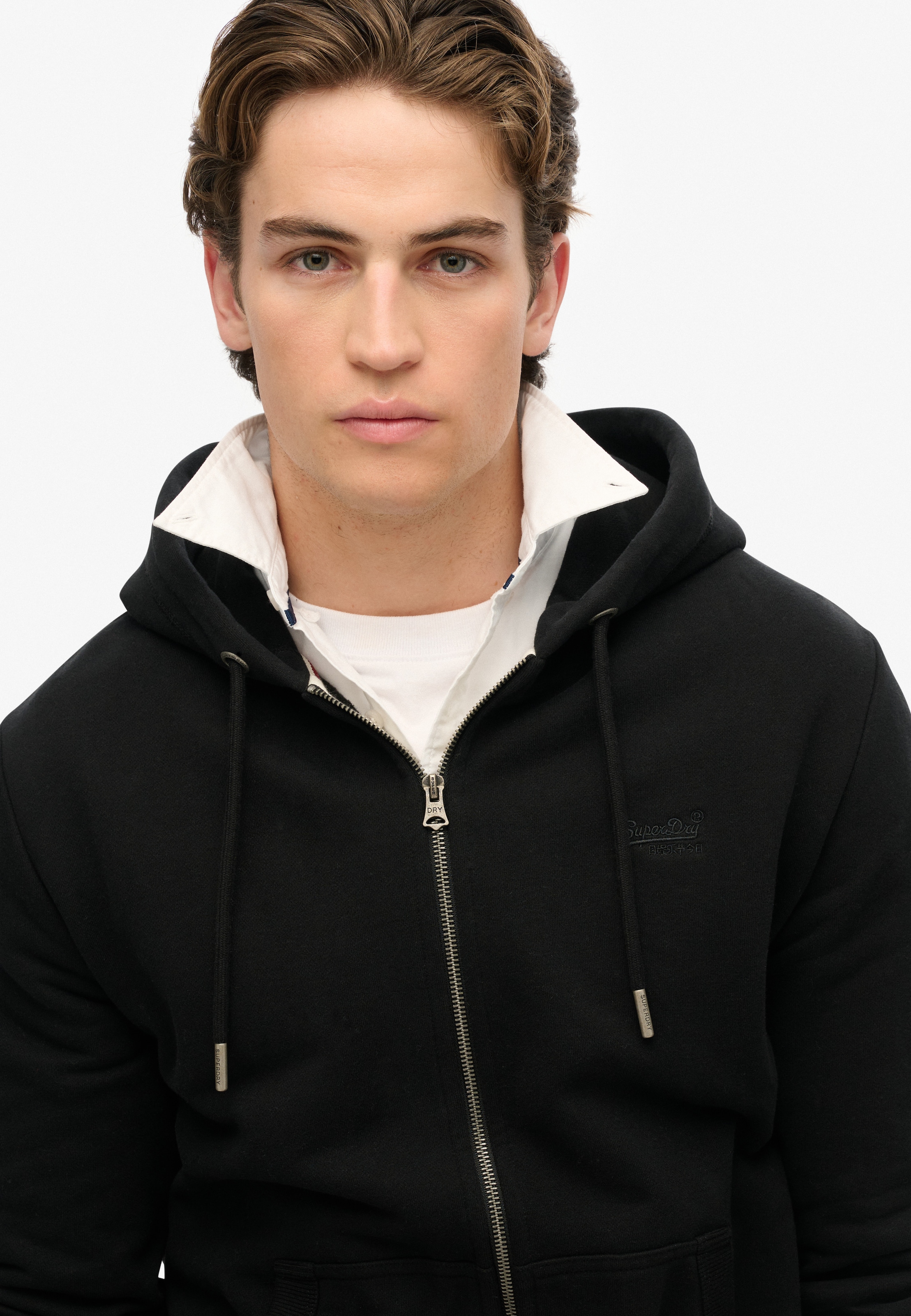 Superdry Kapuzensweatjacke »ESSENTIAL LOGO ZIP HOODIE HB«
