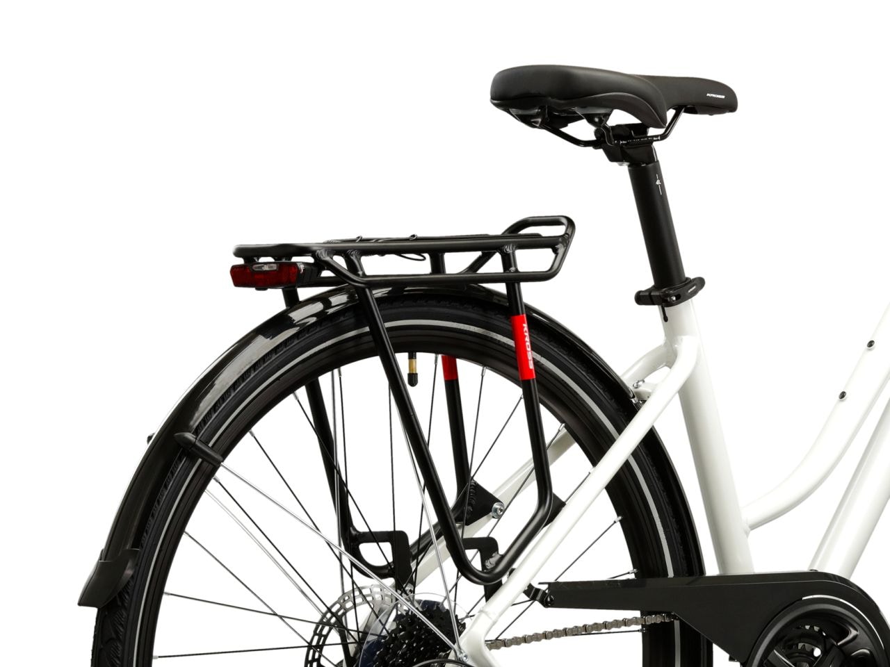 Kross Trekkingrad »Damen-Trekkingrad 28" Trans 3.0 weiß 24 Gänge« 24 Gang Shimano ACERA M3020 Schaltwerk Kettenschaltung KROSS Damen-Trekkingrad 28" Trans 3.0 weiß 24 Gänge