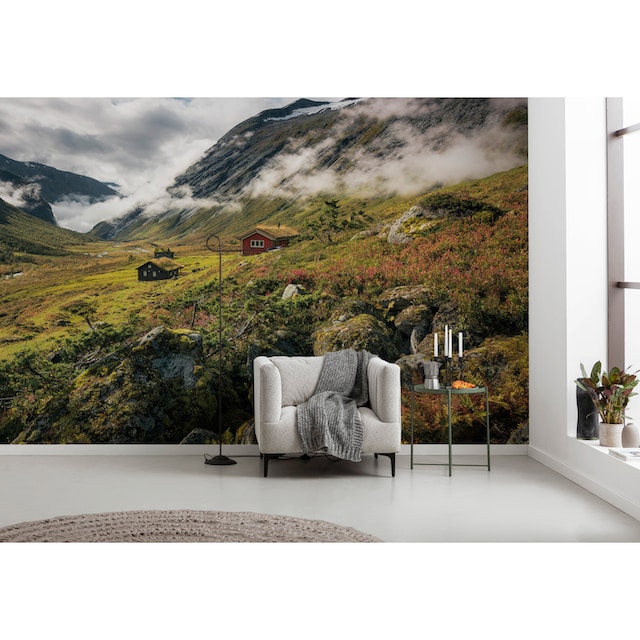 Komar Vliestapete »Pure Norway«, 450x280 cm (Breite x Höhe), Wohnzimmer,  Schlafzimmer online kaufen | BAUR
