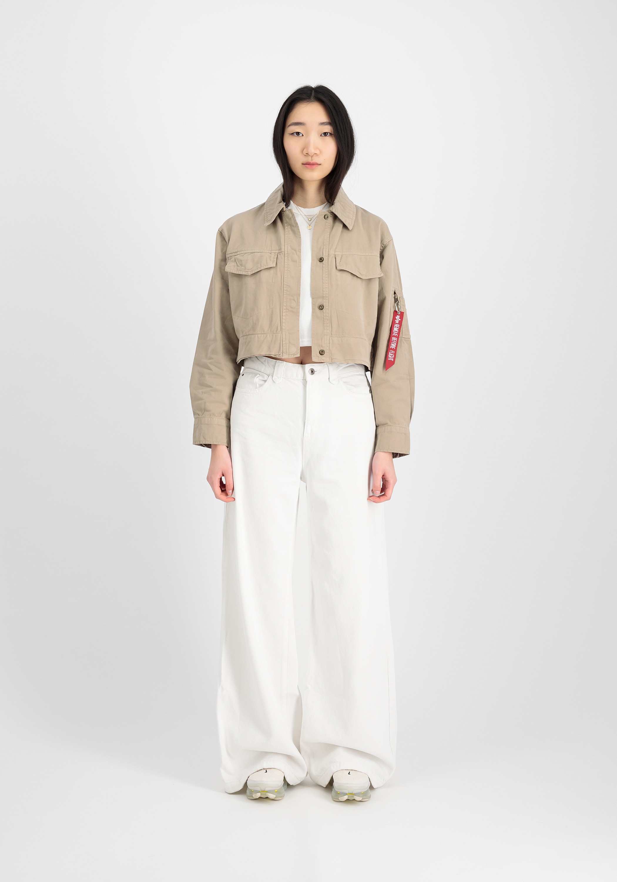 Alpha Industries Bomberjacke "Deck Jacket Cropped Wmn" günstig online kaufen