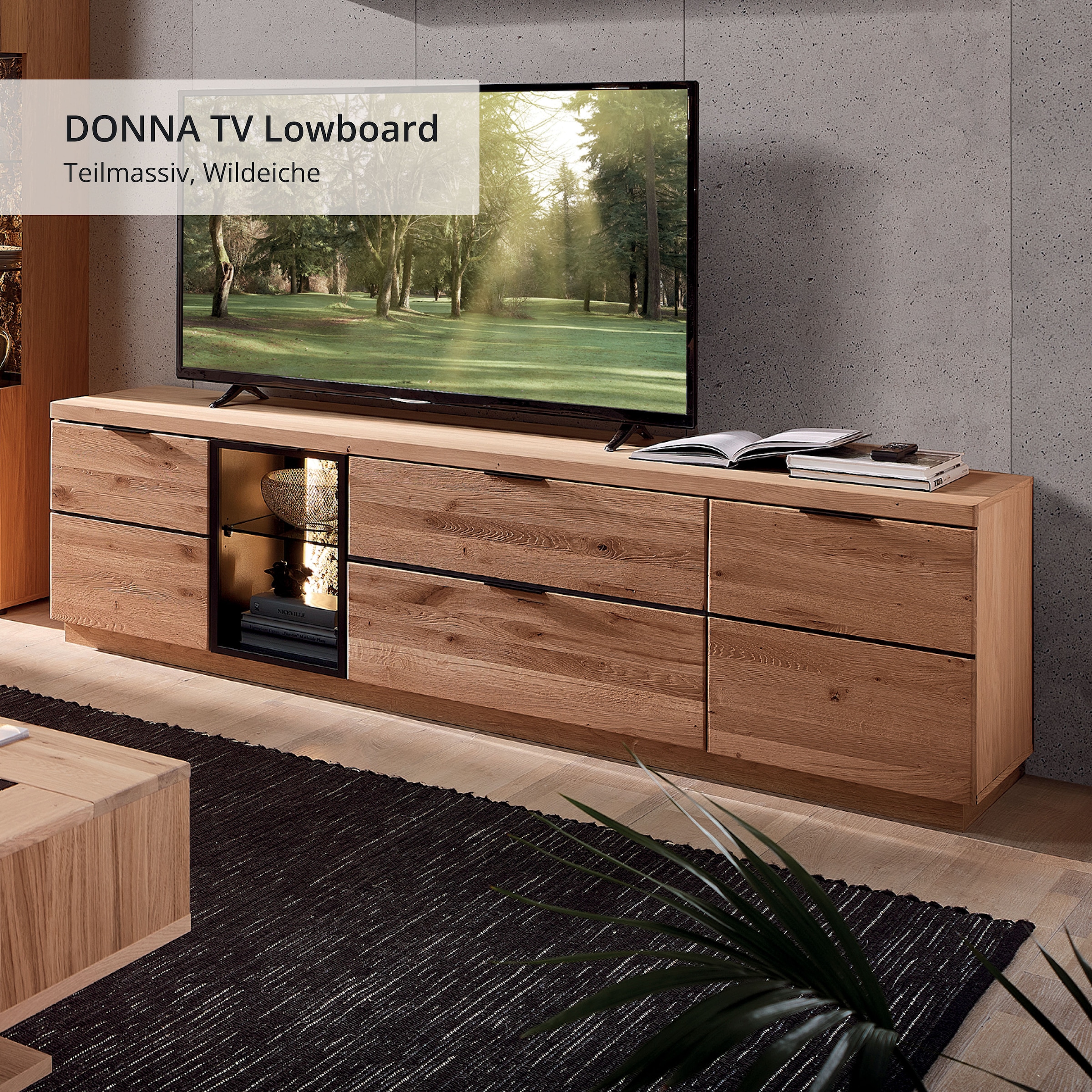 Wohnconcept TV-Board »Donna TV-Unterteil« 1 Stk. tlg.